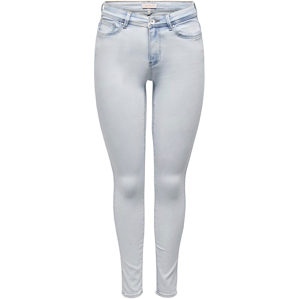 ONLY Skinny-fit-Jeans »ONLWAUW MID SKINNY DEST BJ692«