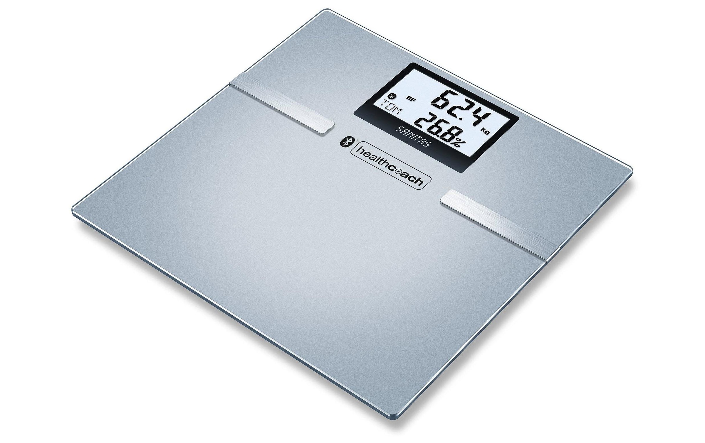 Sanitas Körper-Analyse-Waage »SBF 70 Silber«