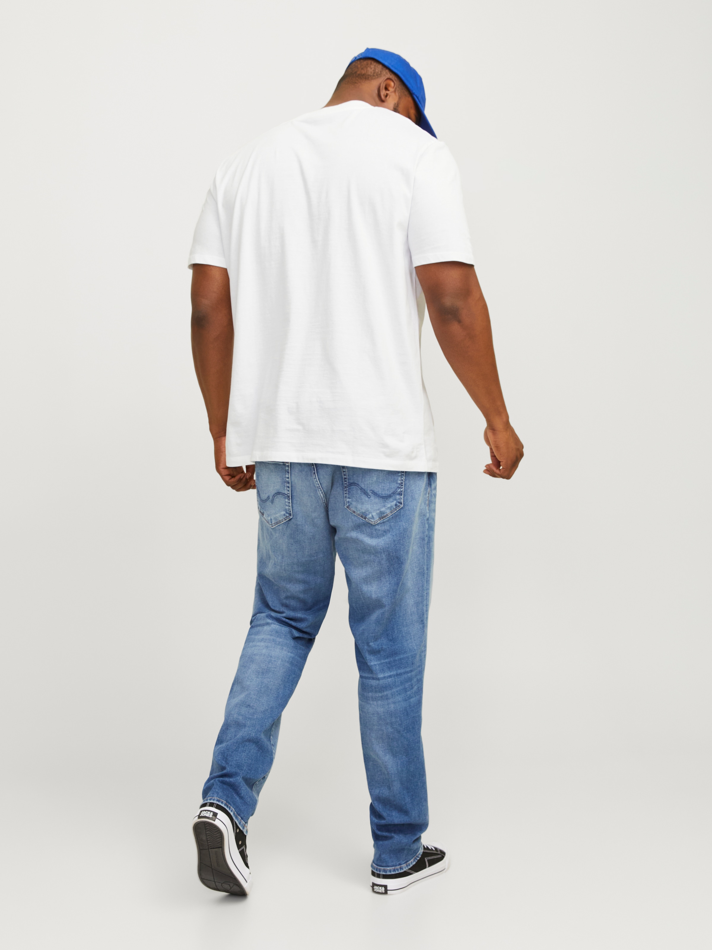 Jack & Jones PlusSize T-Shirt »JJEBRADLEY TEE SS NOOS PLS«, mit Rundhalsausschnitt