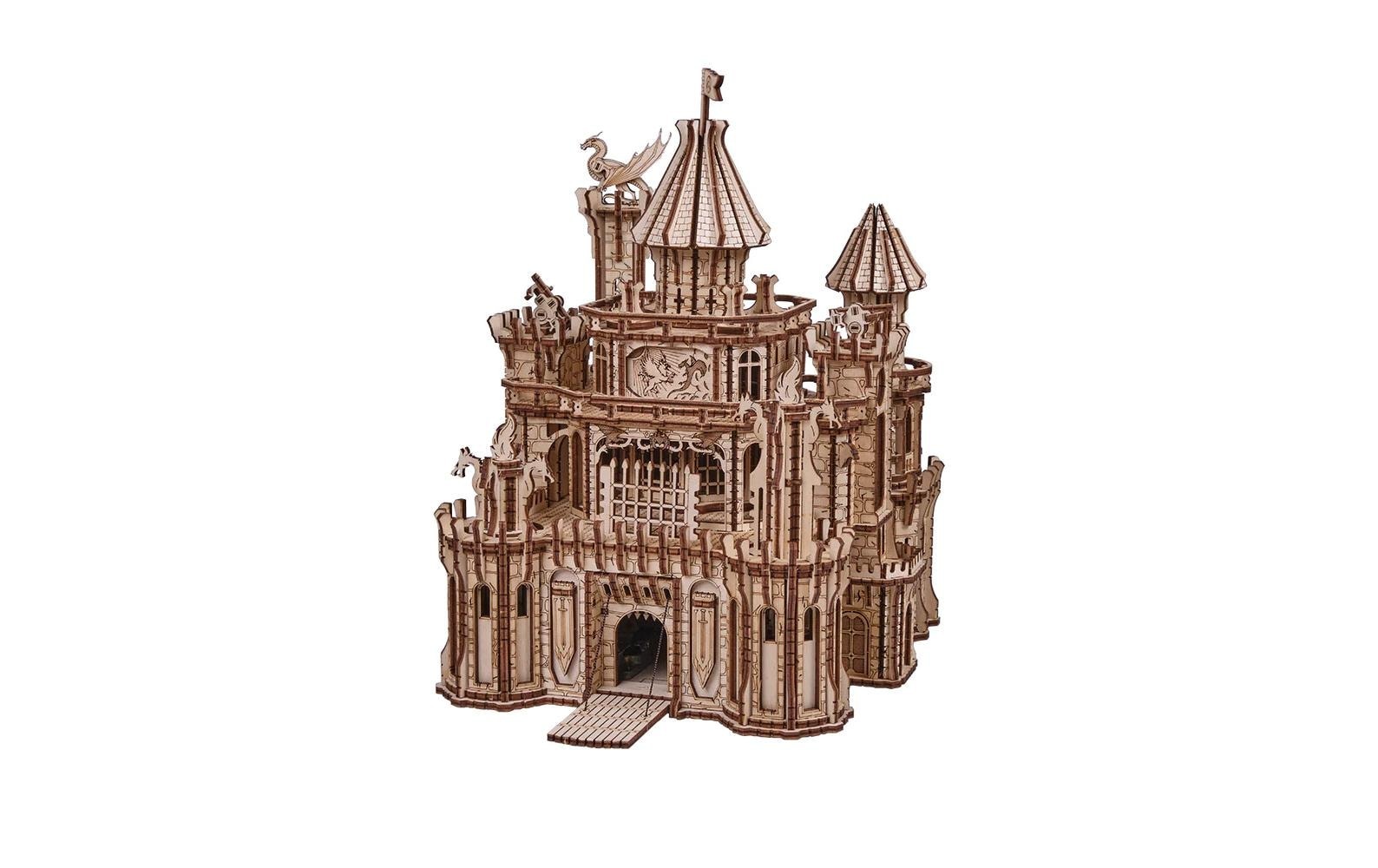 Spielbausteine »WoodTrick Drachenburg«, (978 St.)