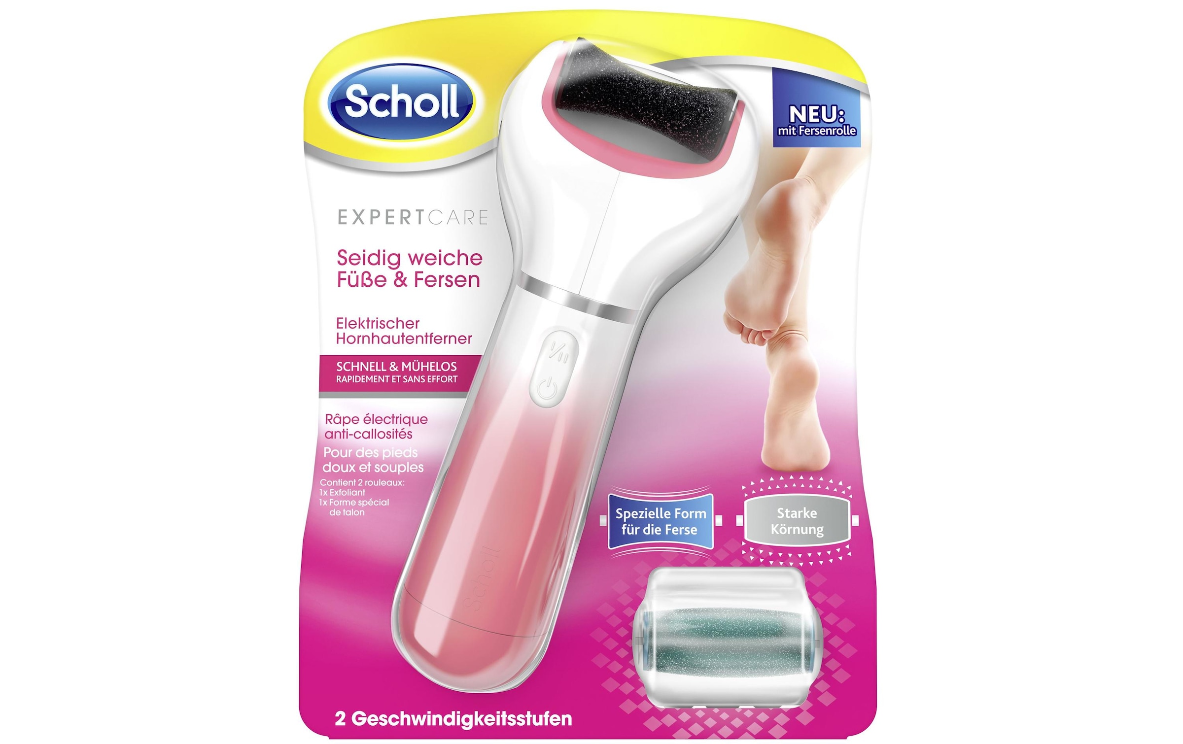 Scholl Elektrischer Hornhautentferner »Expert Care Pink«