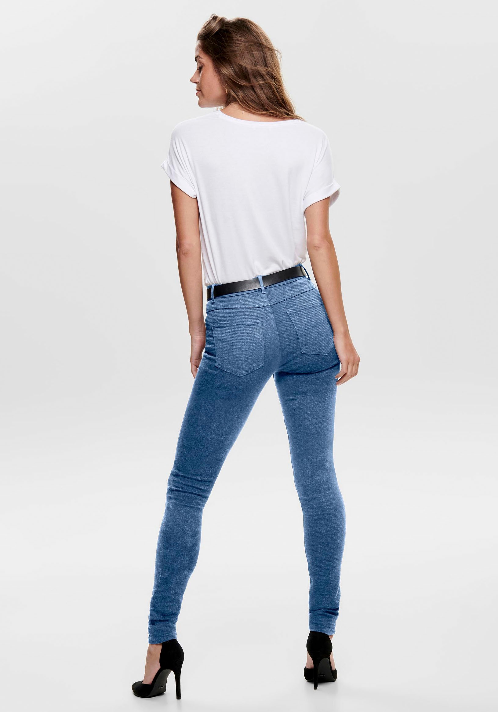 ONLY Skinny-fit-Jeans »ONLRAIN LIFE REG SKINNY DNM«