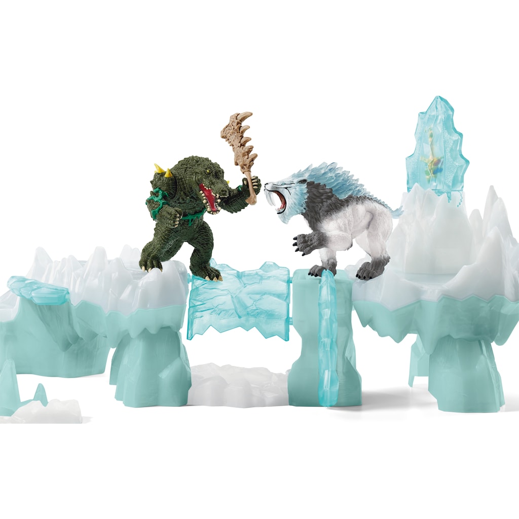 Schleich® Spielwelt »ELDRADOR®, Angriff auf die Eisfestung (42497)«, (Set)