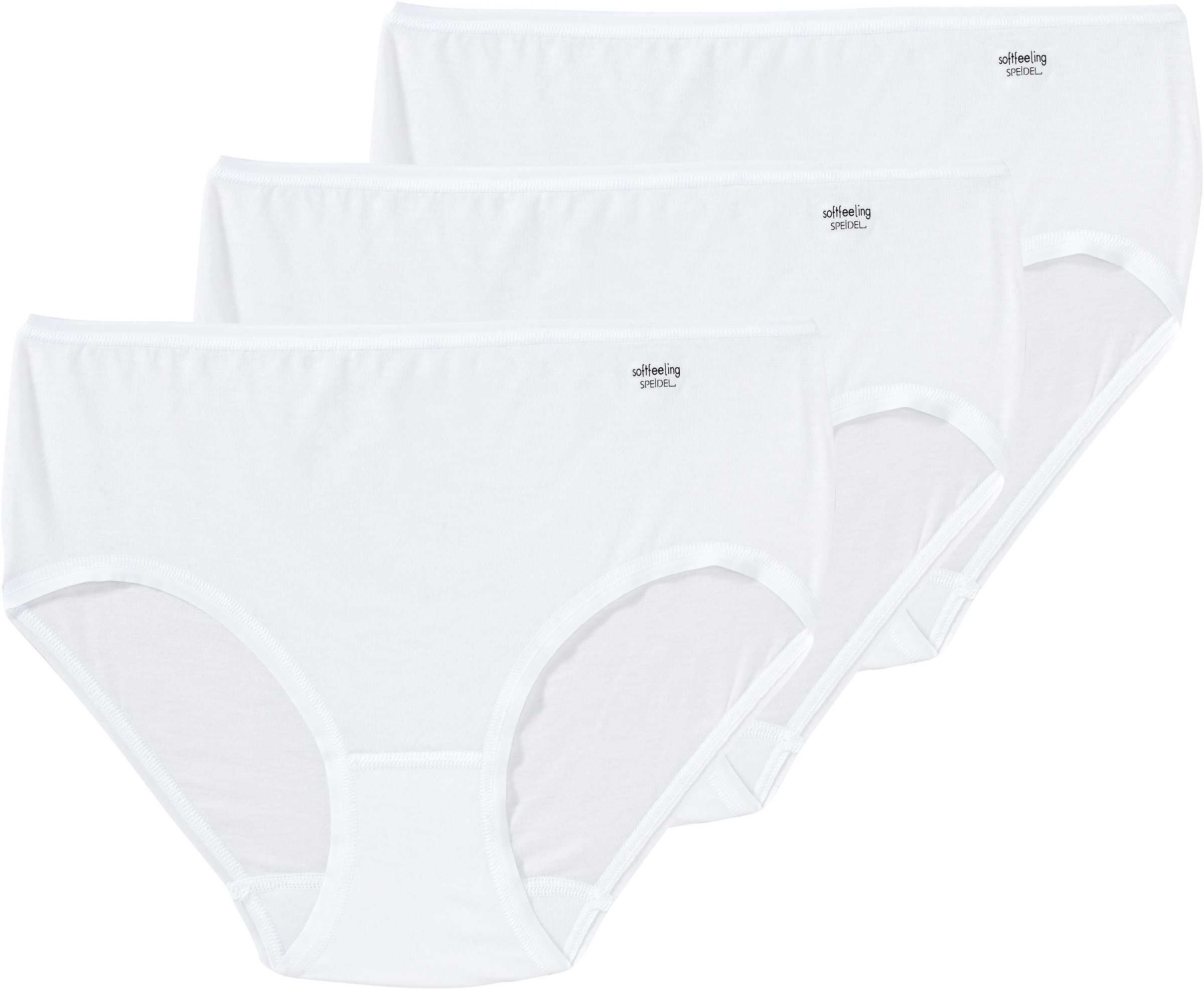 Speidel Maxislip »Softfeeling« 3er Pack, atmungsaktiv, basic, elastisch, bequem, Baumwollmix