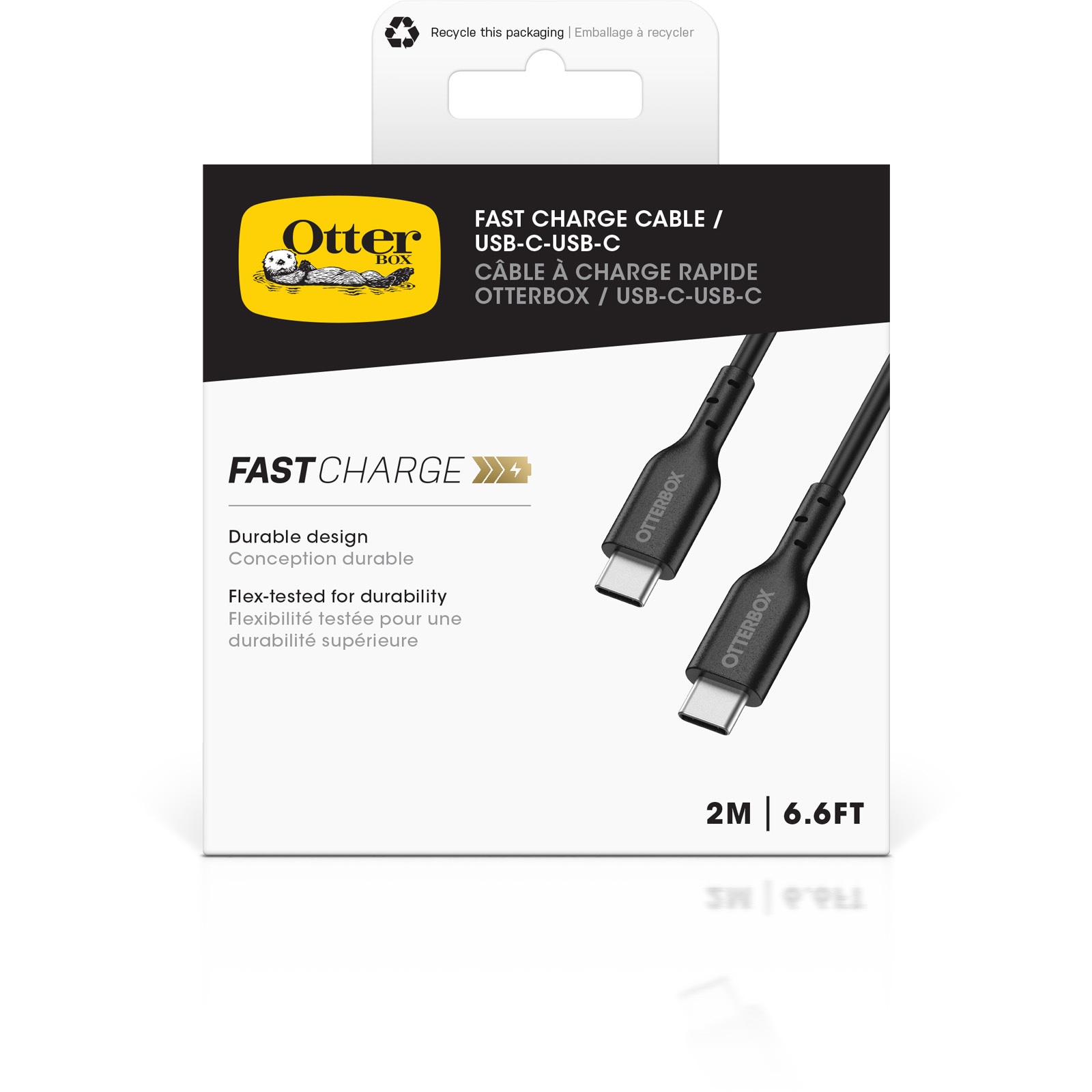 Otterbox USB-Kabel »Standard USB-C zu USB-C PD-Kabel 2m«, USB Typ C, 200 cm