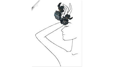 Artland Wandbild »Moderne LineArt Mädchen II«, Modebilder, (1 St.), als  Alubild, Leinwandbild, Wandaufkleber oder Poster in versch. Grössen online  kaufen | Jelmoli-Versand