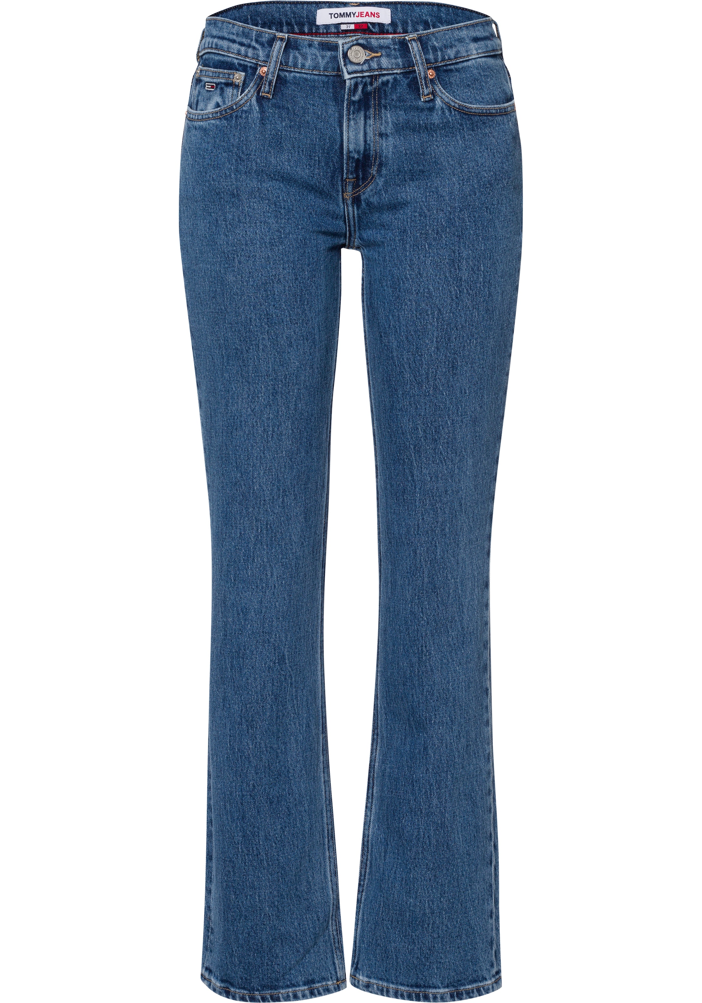 mit »MADDIE Tommy BOOTCUT Jeans am online Tommy Jelmoli-Versand Leder-Badge Bootcut-Jeans shoppen Bund Jeans | BG1112«,