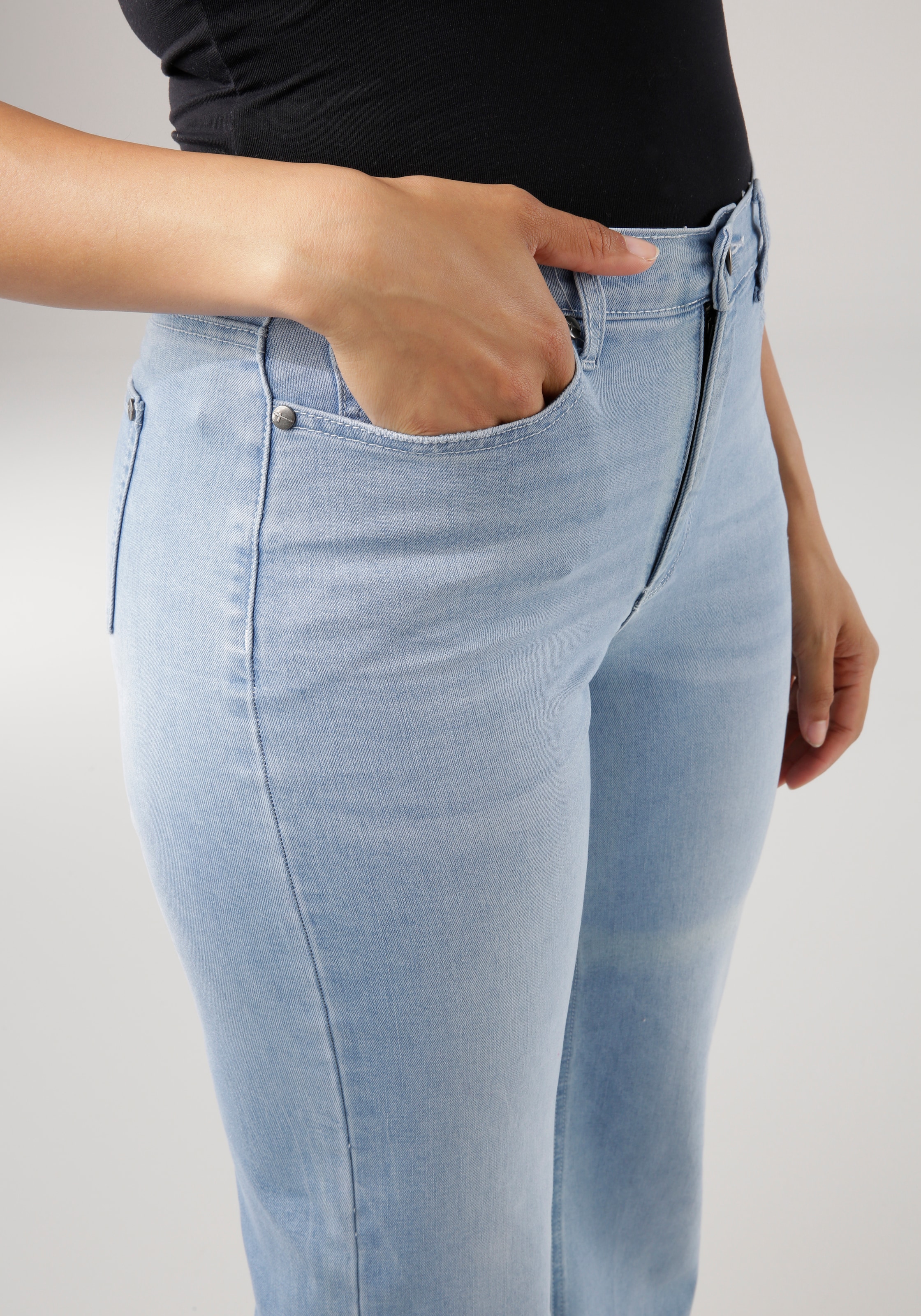 Tamaris Weite Jeans, im 5-pocket-Style