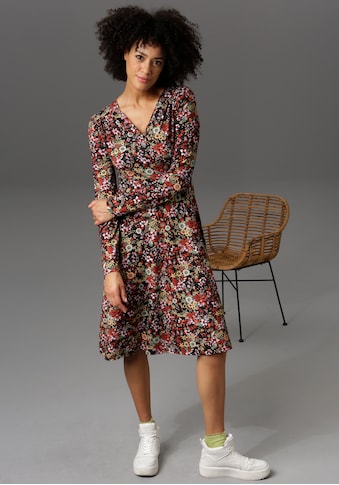 Aniston CASUAL Jerseykleid, in Wickel-Optik kaufen