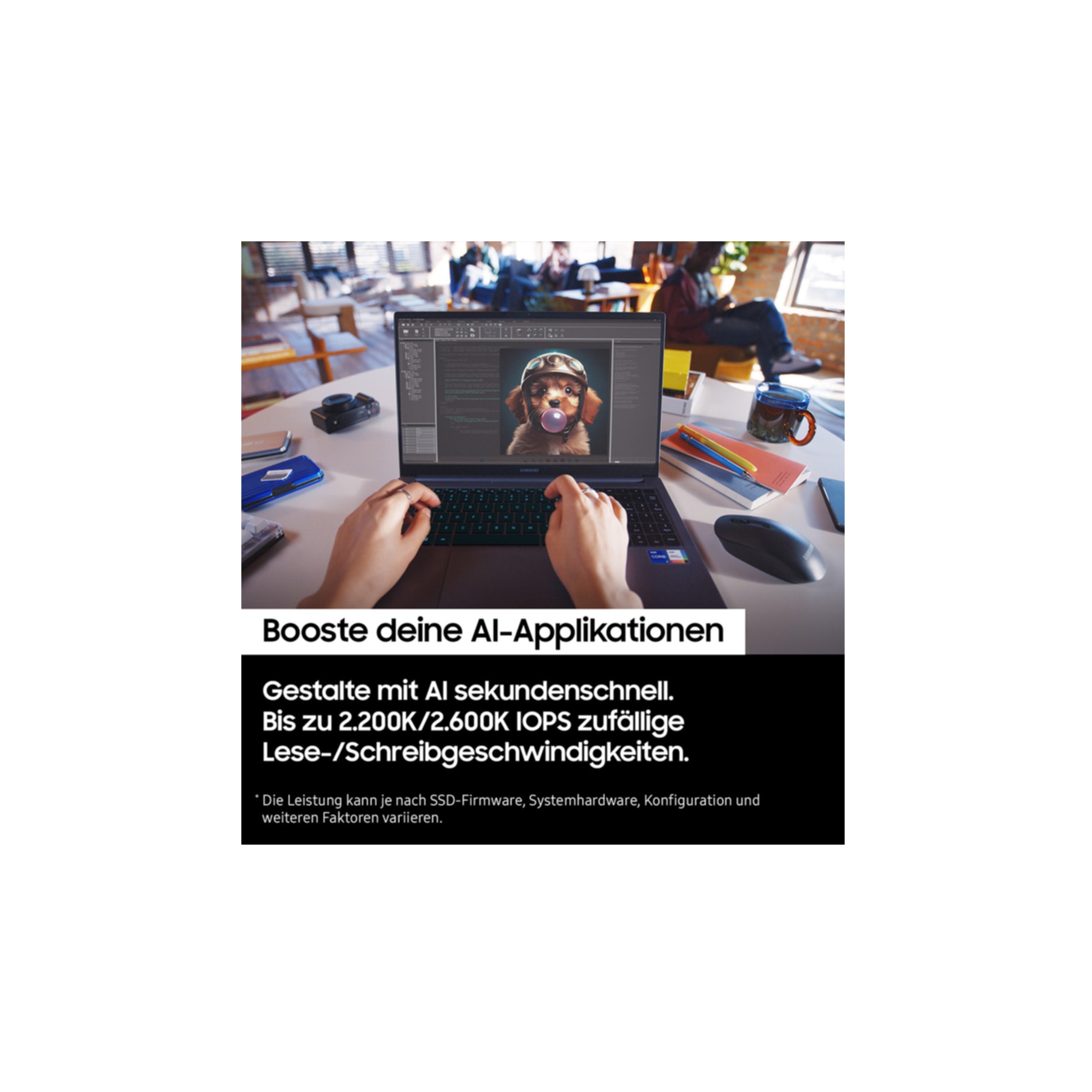 Samsung interne SSD »9100 PRO PCIe® 5.0 NVMe™ M.2 SSD - 2 TB«