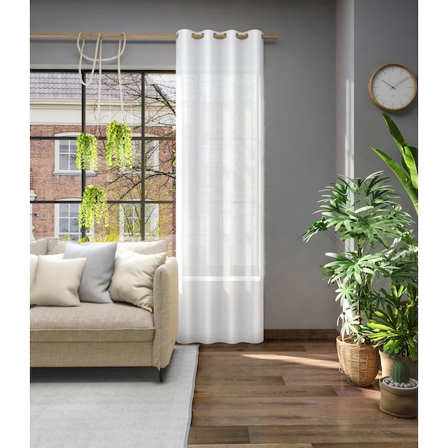 Neutex for you! Vorhang »Libre-ECO«, (1 St.), Nachhaltig, Breite 142 cm,  nach Mass online bestellen | Jelmoli-Versand
