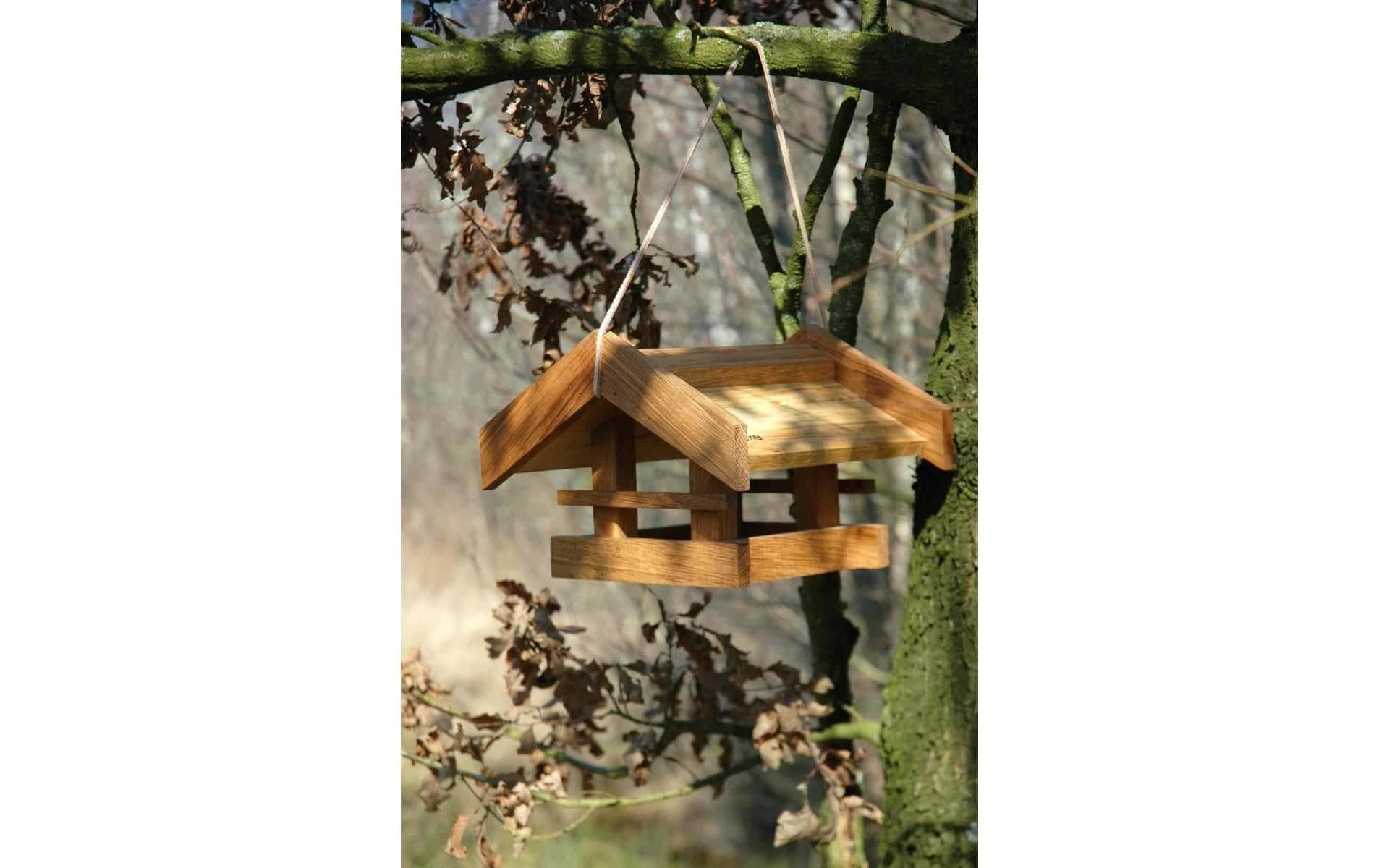 dobar green label Futterspender »Basis 31 x 28 x 20 cm Holz«, Holzart: Eiche (Europa)