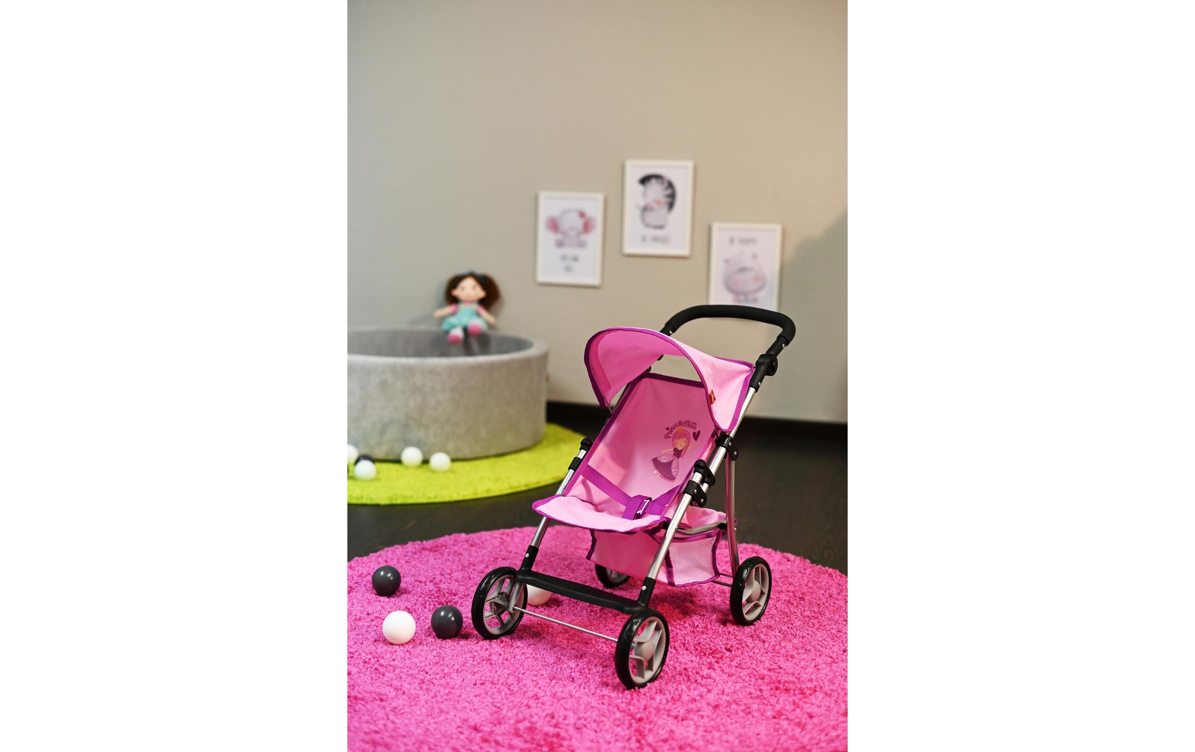 Knorrtoys® Puppenbuggy »Liba Princess Pink«