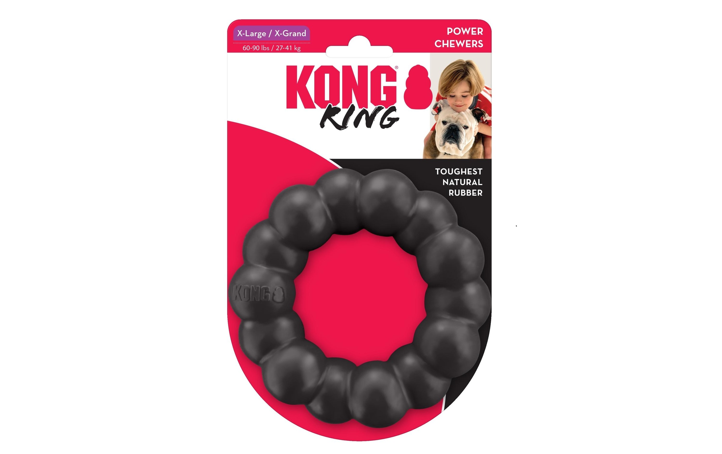 KONG Tier-Beschäftigungsspielzeug »Extreme Ring«, Kautschuk