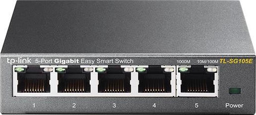 TP-Link Netzwerk-Switch »TL-SG105E 5-Port«, (1 St.)