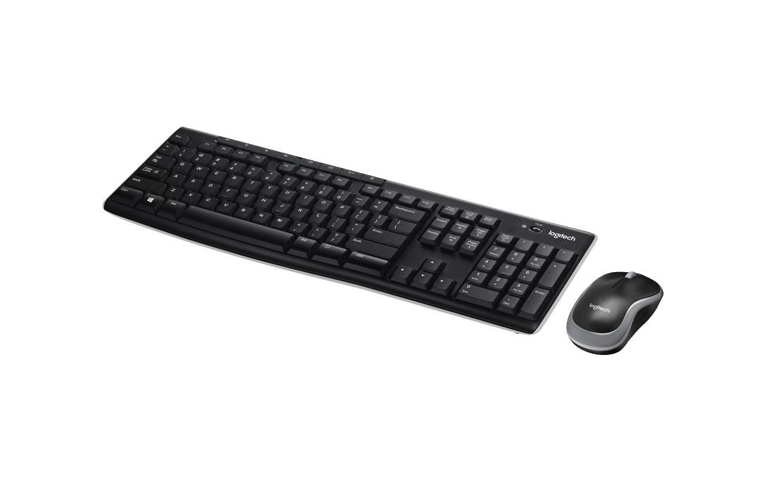 Logitech PC-Tastatur »MK270 US-Layout«, (Ziffernblock)