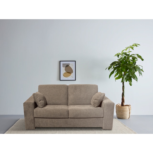 Home affaire 2-Sitzer »Roma«, Dauerschlaffunktion, mit Unterfederung,  Liegemasse ca 123x198 cm online shoppen | Jelmoli-Versand