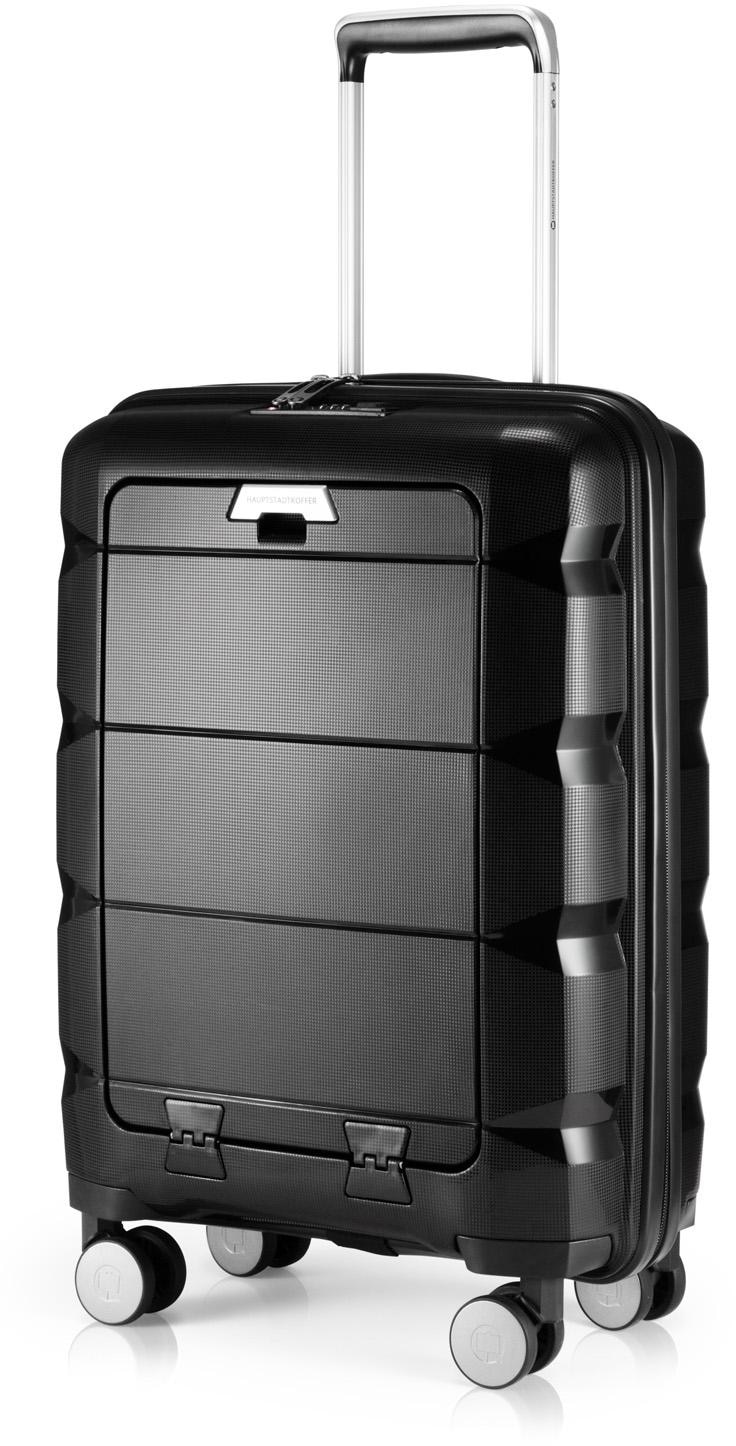 Hauptstadtkoffer Hartschalen-Trolley »Britz, in verschiedenen Farben und Grössen«, 4 Rollen, Hartschalen-Koffer Reisegepäck TSA Schloss Volumenerweiterung