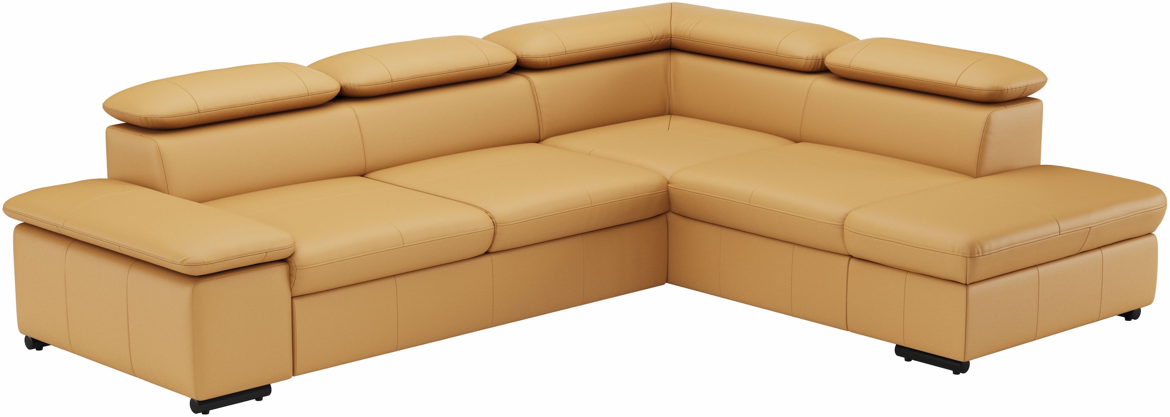 sit&more Ecksofa »Alcudia L-Form«, wahlweise mit Bettfunktion