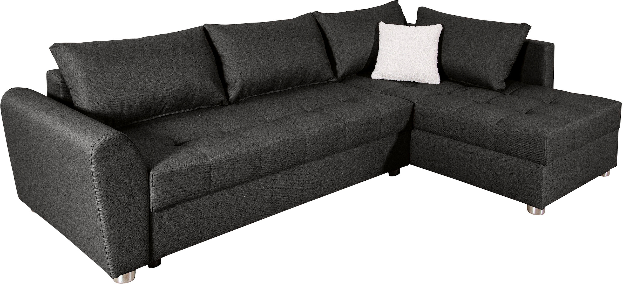 COLLECTION AB Ecksofa »JANA XL-Sofa L-Form«, inkl. Bettfunktion, Bettkasten und Bonnelfederkern