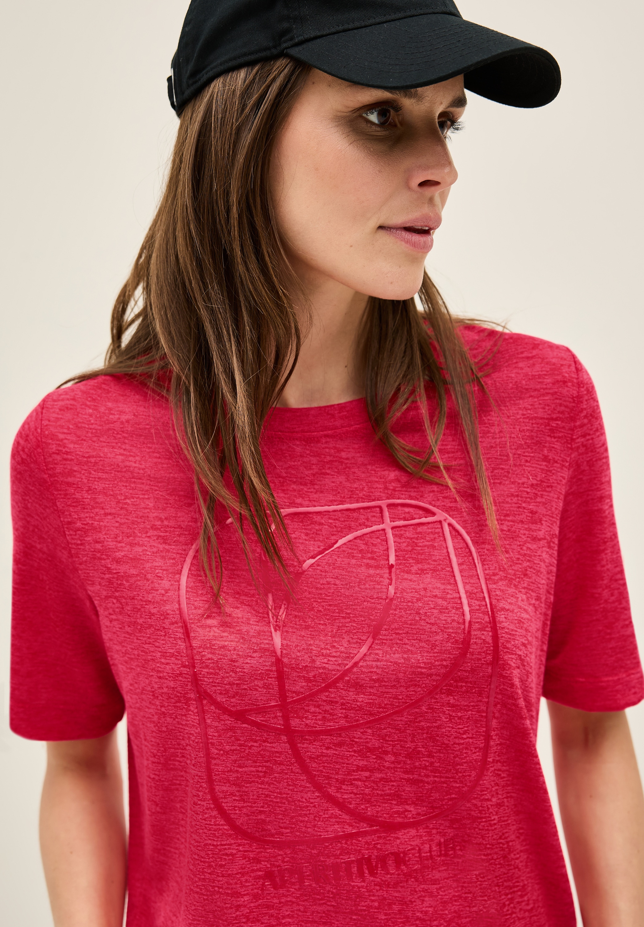 Cecil T-Shirt, mit tonalem Print