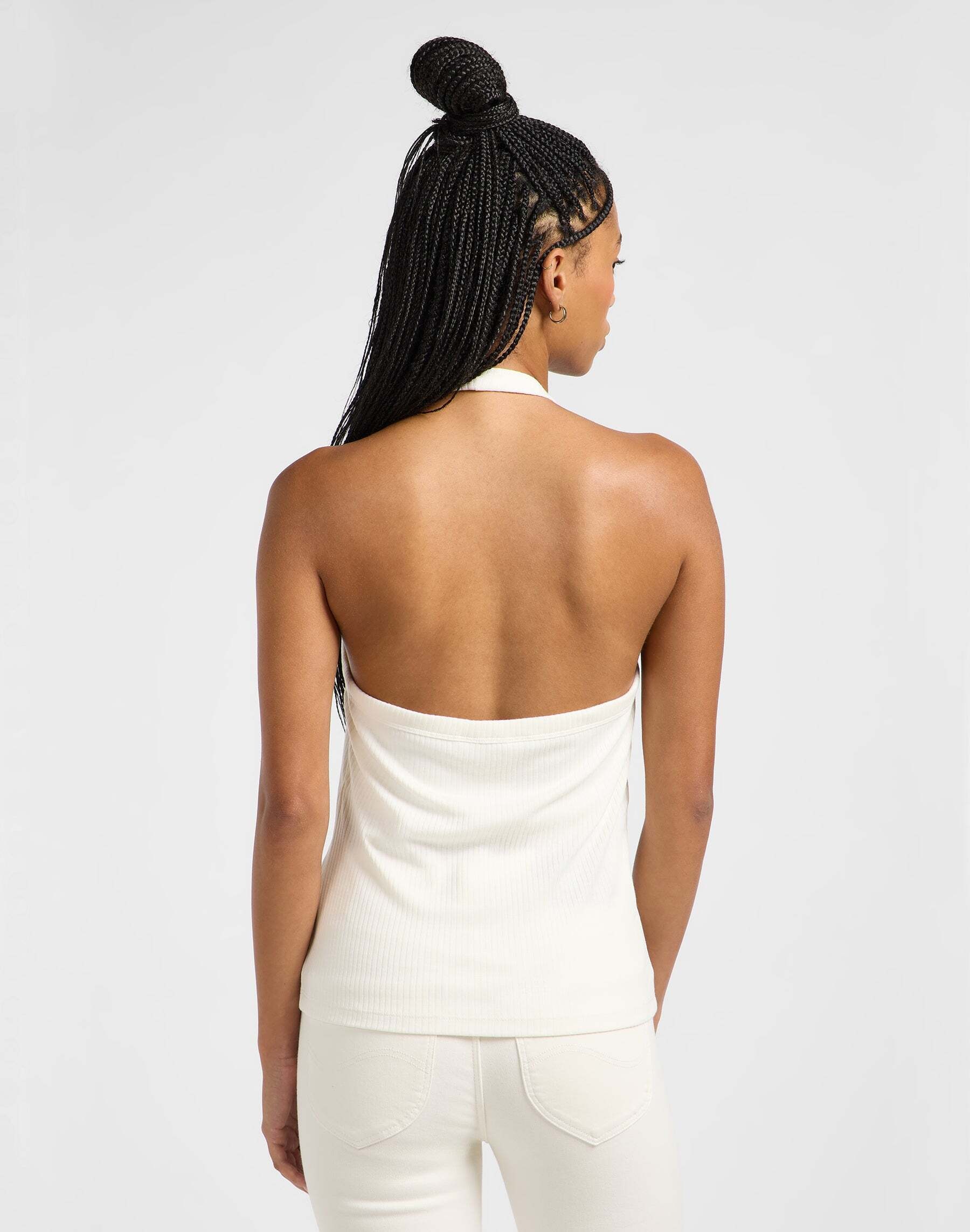 Lee® Kurzarmshirt »LEE Top Open Back Halter Top«