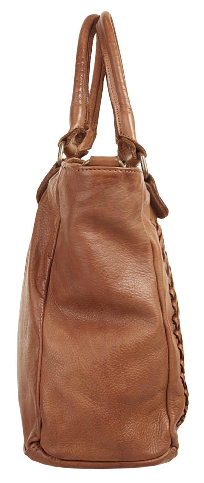 Samantha Look Shopper, echt Leder, Made in Italy