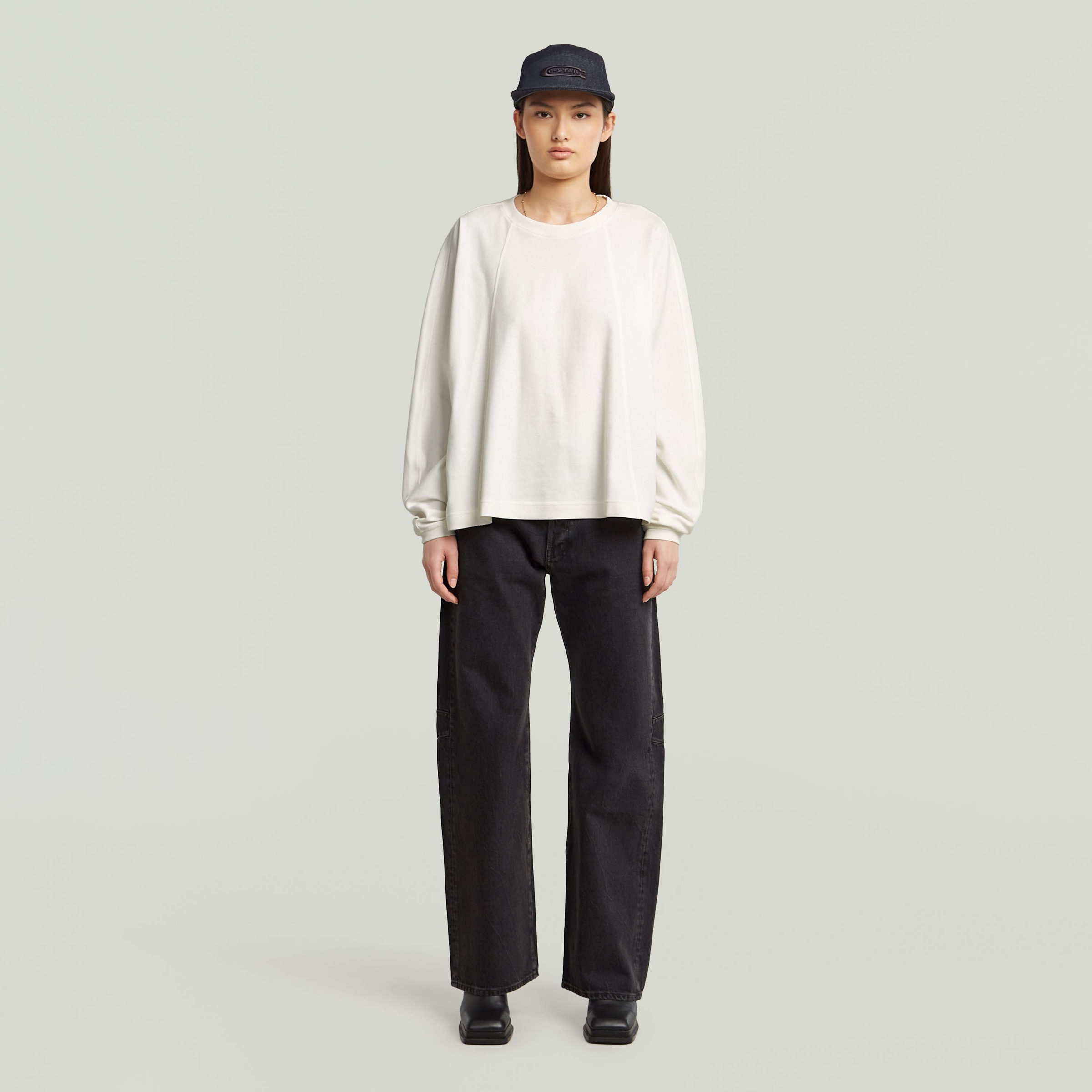 G-STAR Langarmshirt »A line«, im Oversized Fit