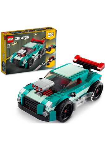 LEGO® Konstruktionsspielsteine »Strassenflitzer (31127), LEGO® Creator 3in1«, (258... kaufen