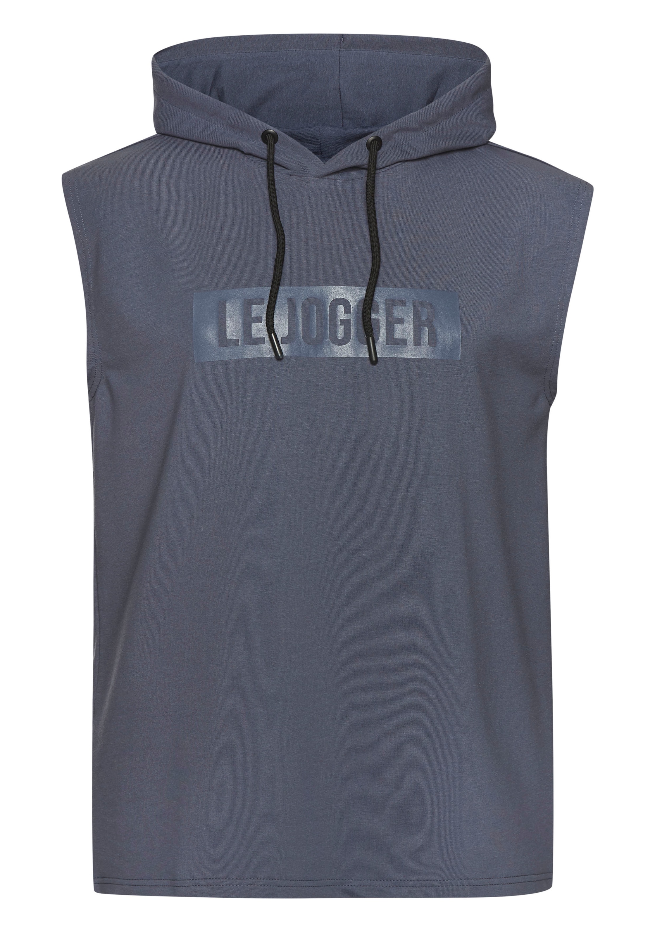 le jogger® Kapuzenpullover, mit Druck und Kordelzug