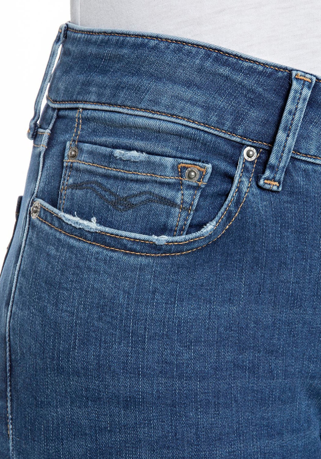 Replay 5-Pocket-Jeans »NEW LUZ Skinny Fit«, in Ankle-Länge