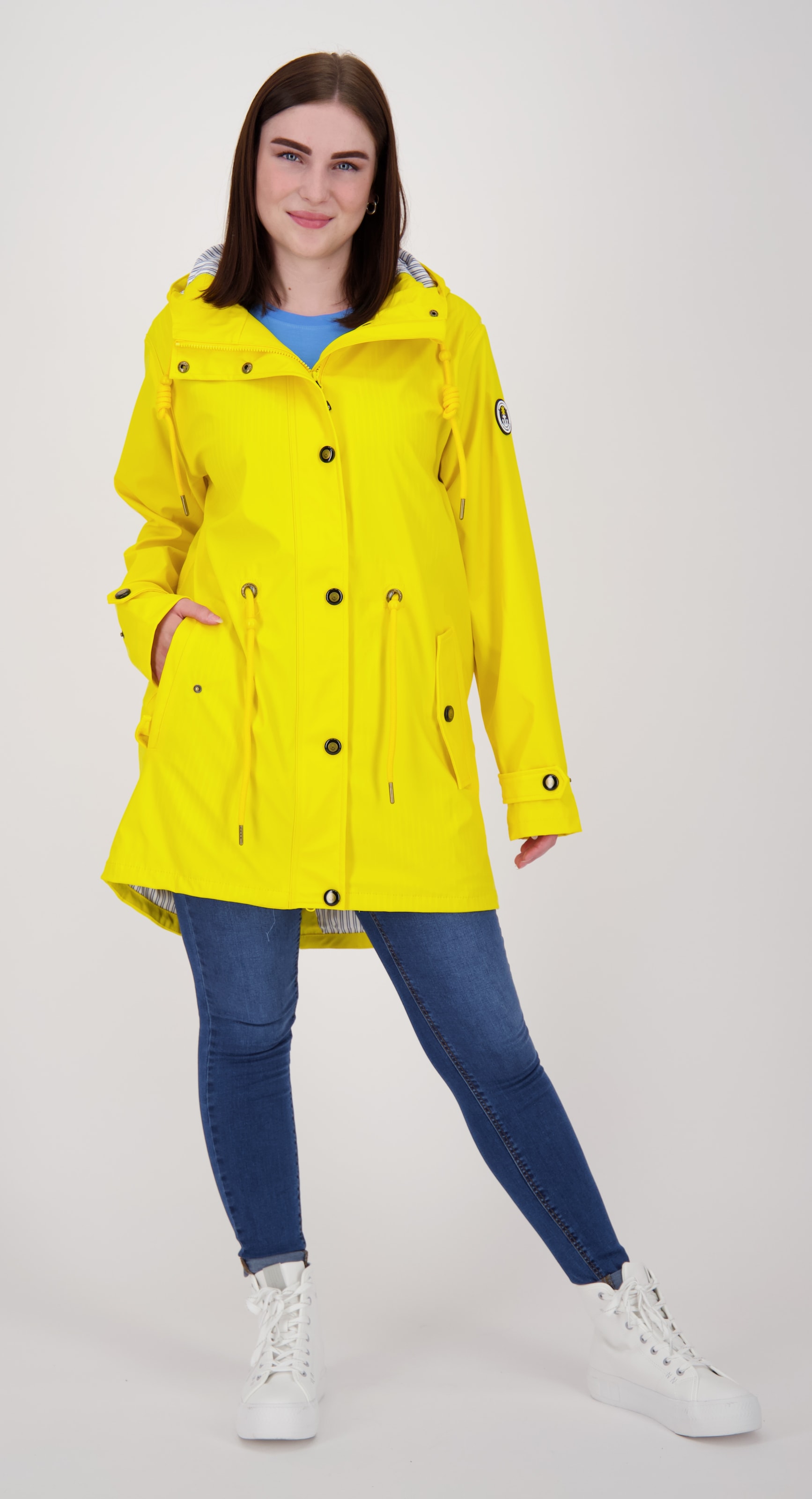 DEPROC Active Regenjacke »Friesennerz LOVE PEAK UNI WOMEN«, auch in Grossen Grössen erhältlich