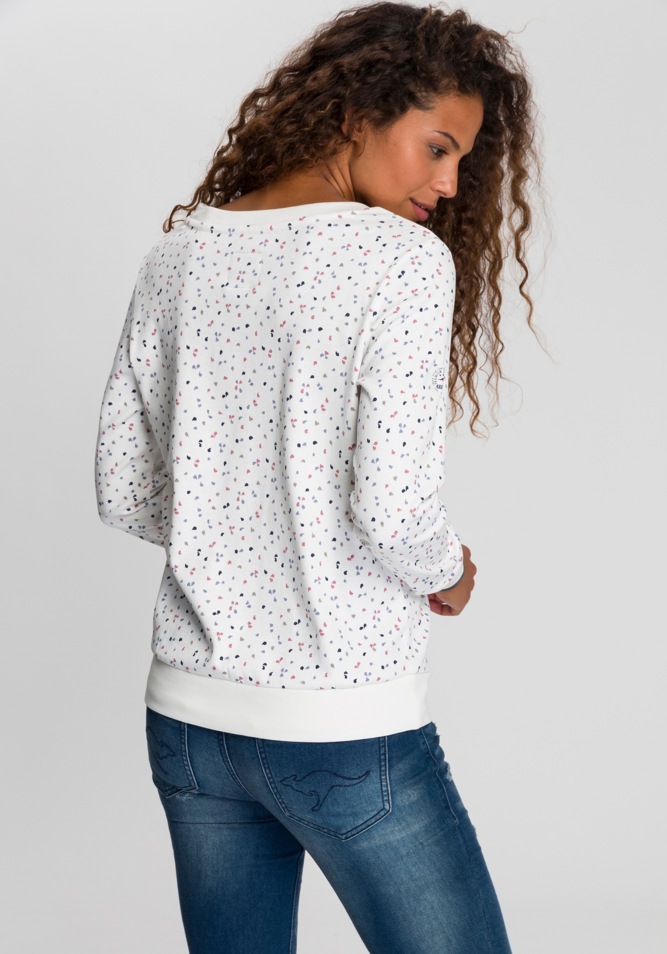 KangaROOS Sweatshirt, im Minimal-Print bestellen sportlichen Jelmoli-Versand online bei Schweiz