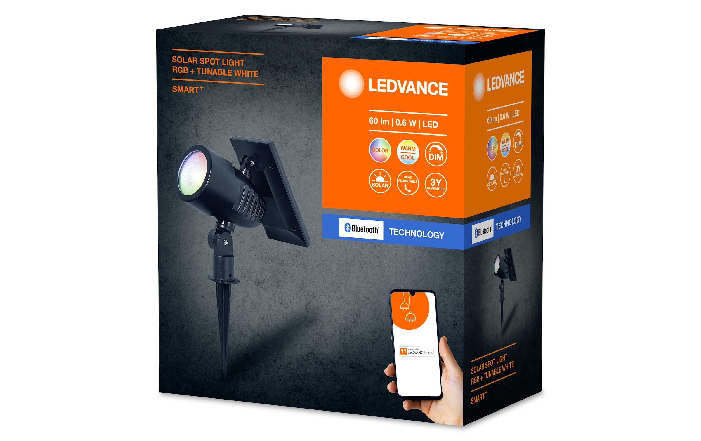 LED Gartenleuchte »Gartenspot Smart+«, 1 flammig-flammig