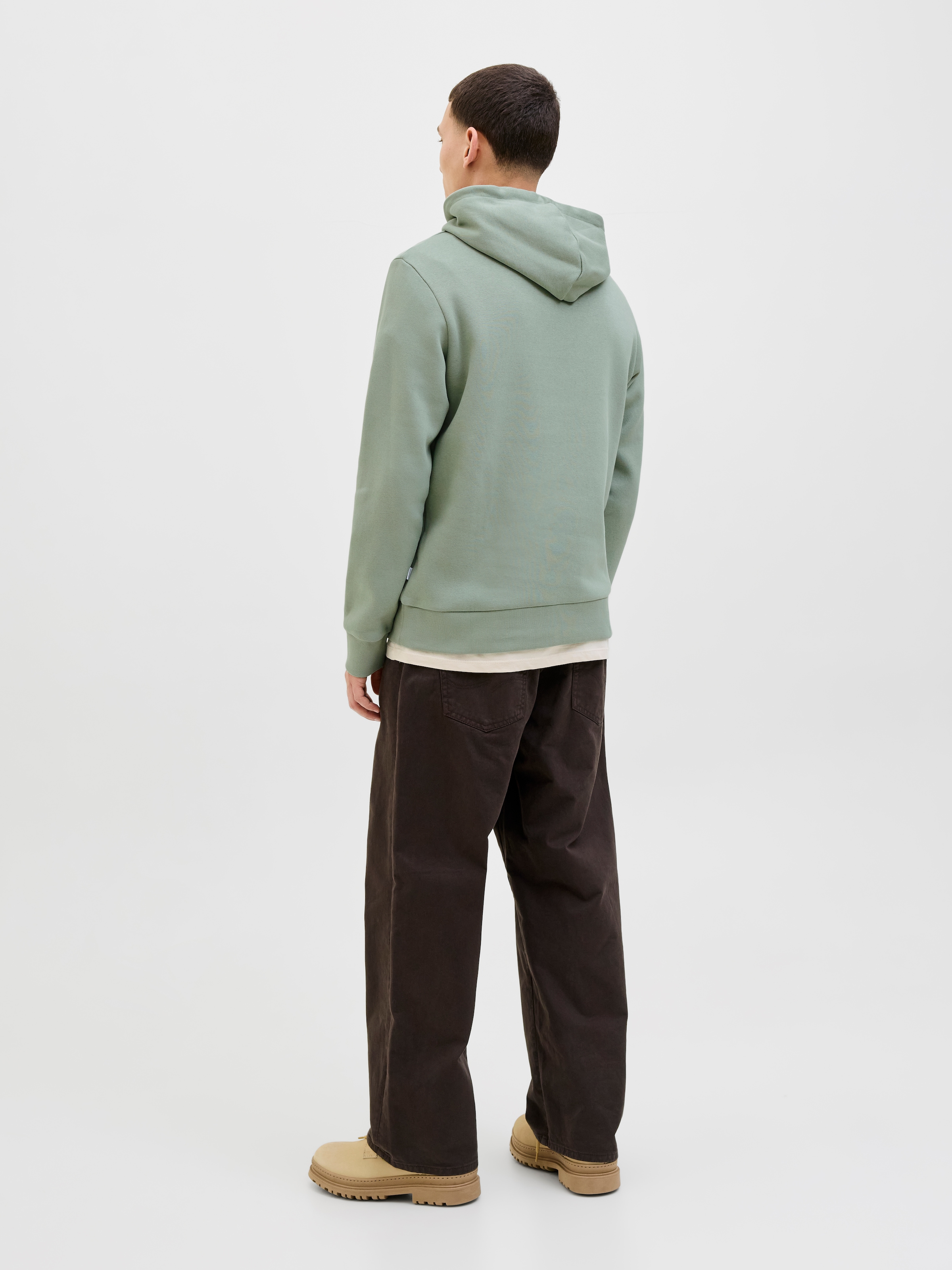 Jack & Jones Kapuzensweatshirt »JJELOGO SWEAT HOOD 2 COL 25/26 NOOS«