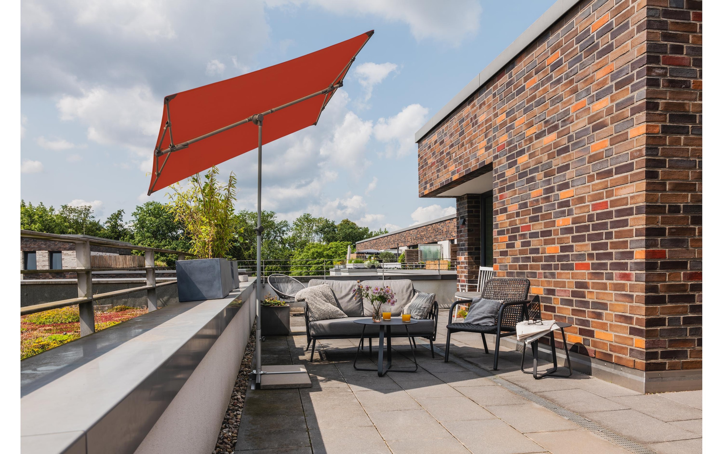 Sonnenschirm »Suncomfort by Glatz Flex Roof 195 x 140 cm«