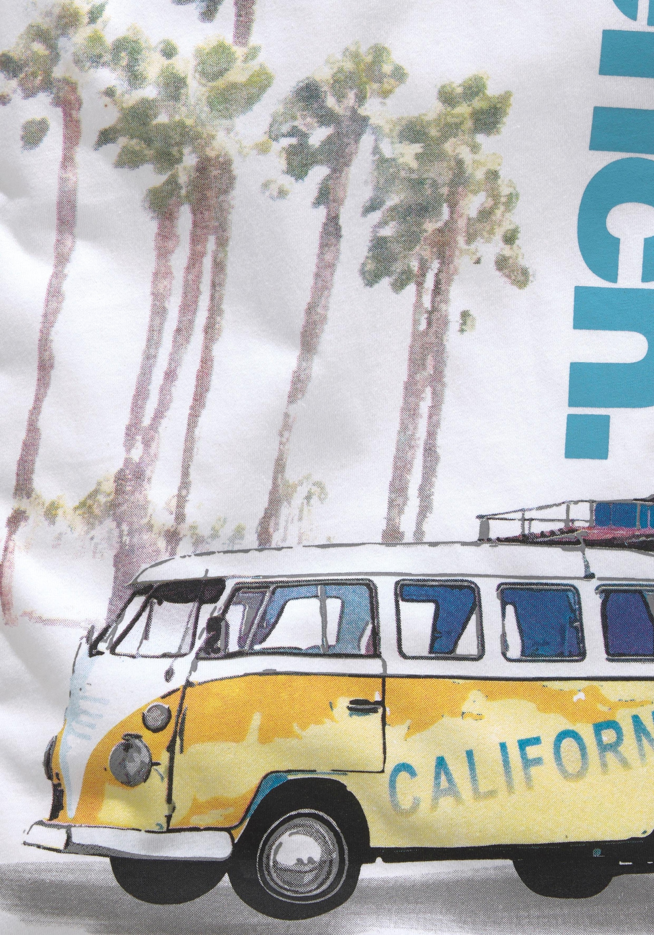 ✵ Foto-Druck »CALIFORNIA«, T-Shirt mit online Bench. | Jelmoli-Versand bestellen