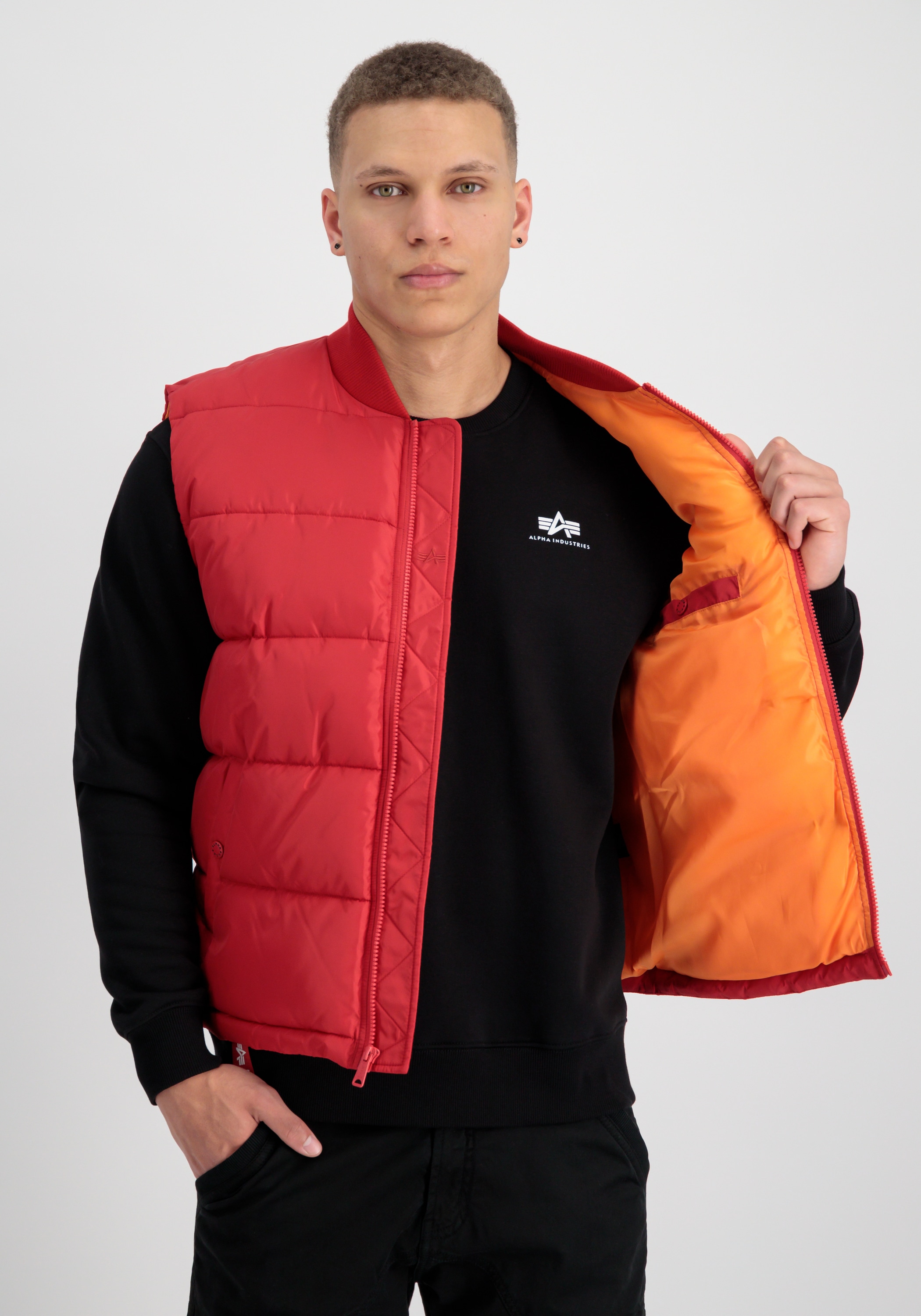 Alpha Industries Funktionsweste »Alpha Industries Men - Vests Puffer Vest Light Weight«
