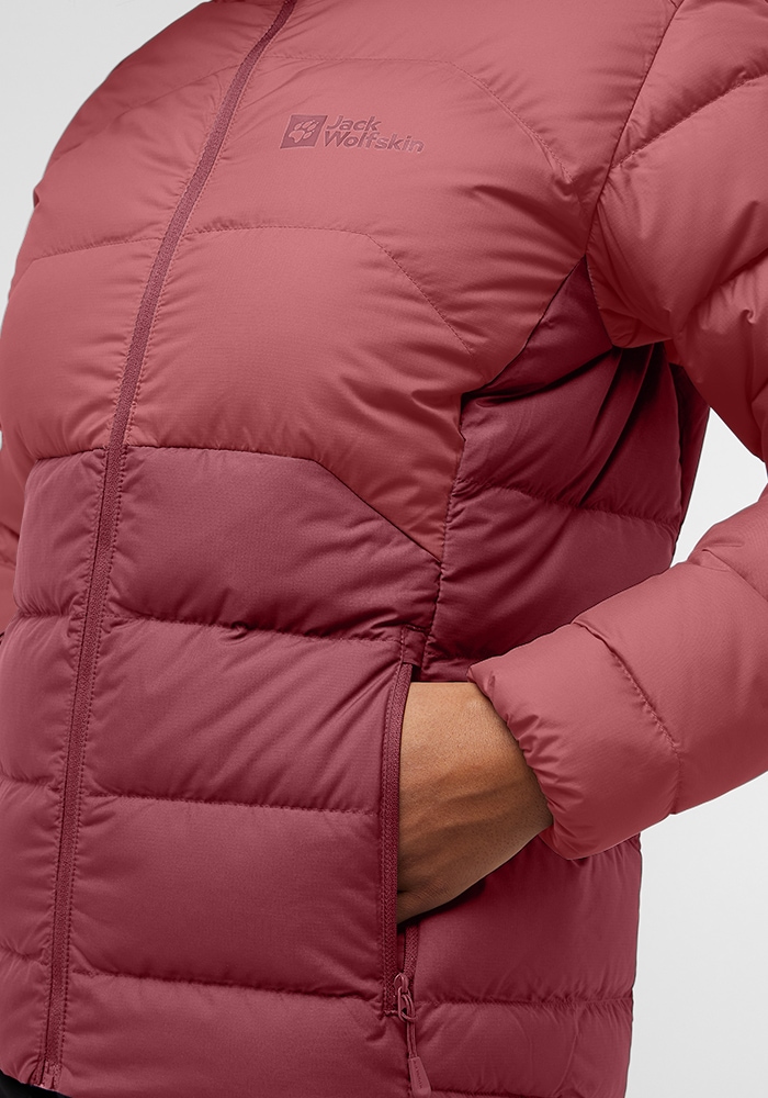 Jack Wolfskin Daunenjacke »ATHER DOWN HOODY W«, mit Kapuze