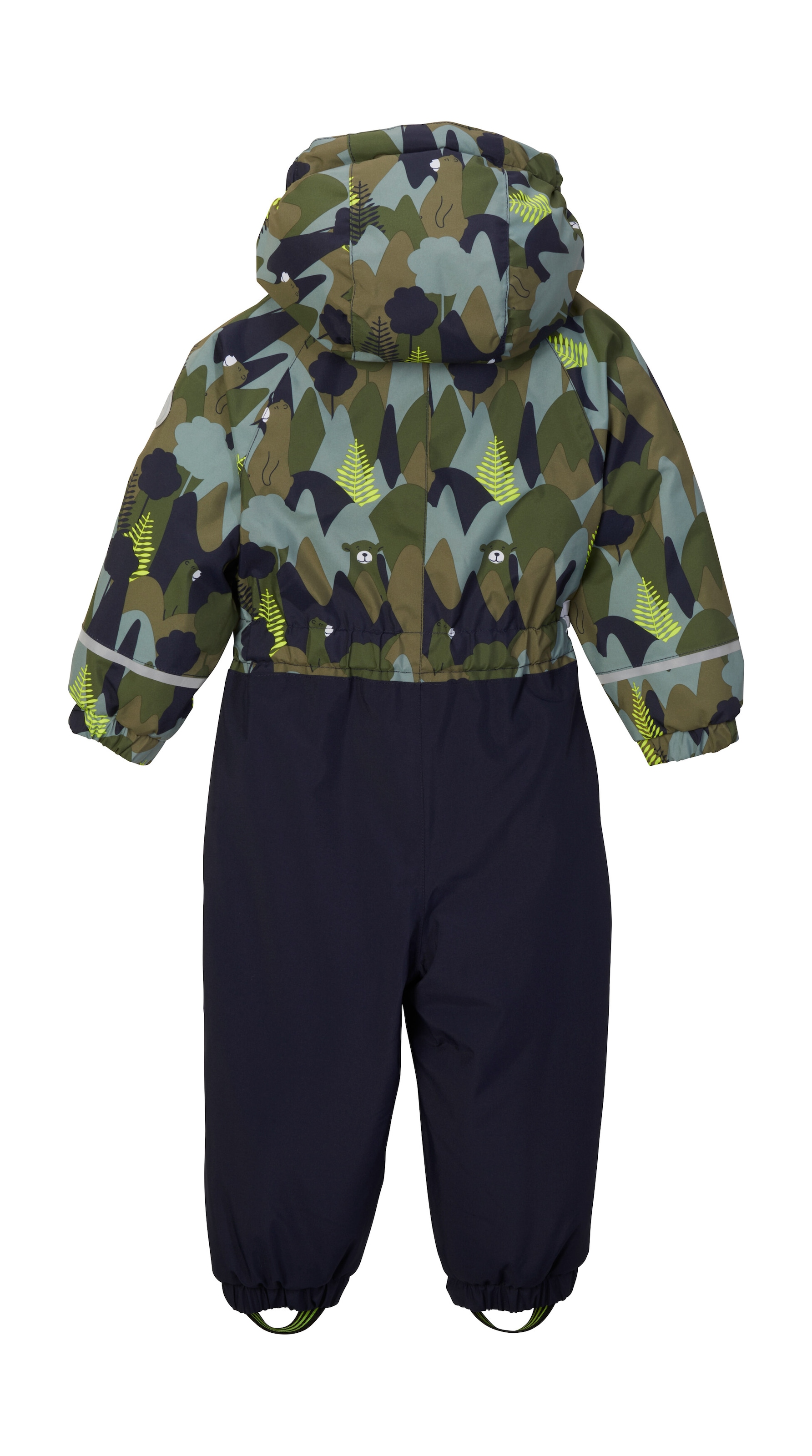 first instinct by killtec Overall »FIW 40 MNS ONPC«, Wasserdichter Skioverall mit Fleece, Kinnschutz und Reflexelementen
