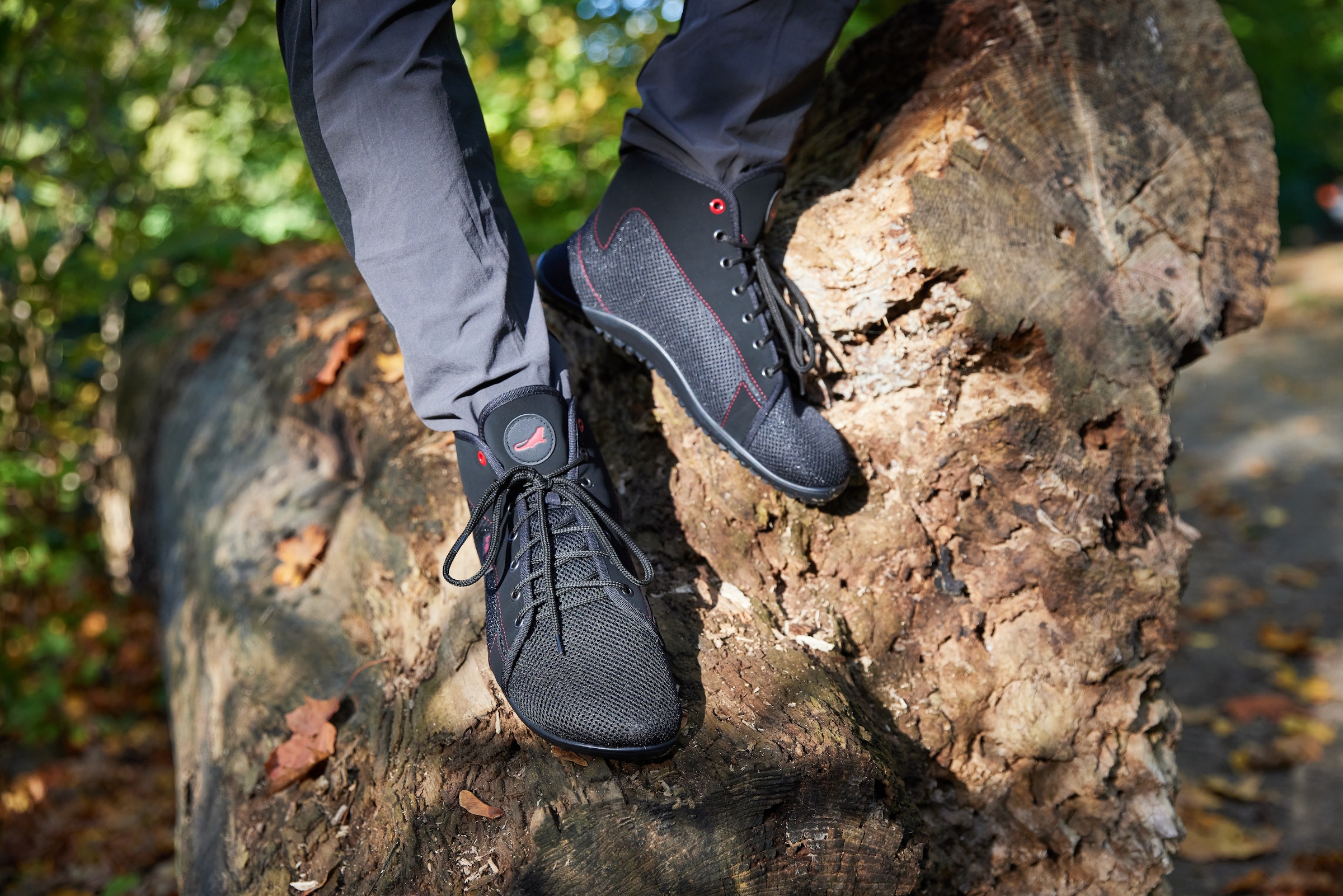 Leguano Barfussschuh »AKTIVE ALASCO«, Bequemschuh, Schnürboots für das Barfuss-Lauferlebnis