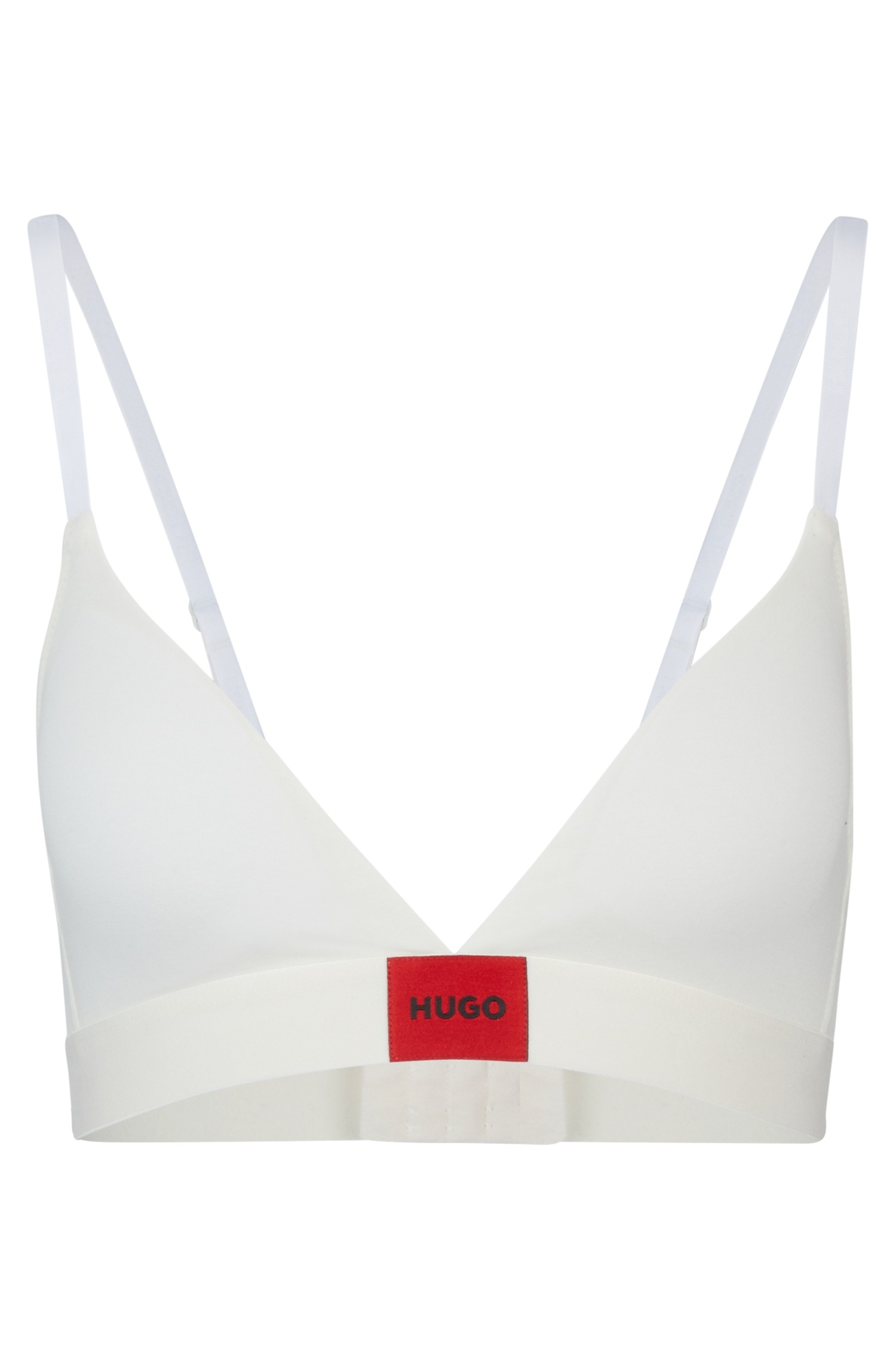 HUGO Underwear Triangel-BH »TRIANGLE RED LABEL«, mit HUGO Logo auf dem Bund