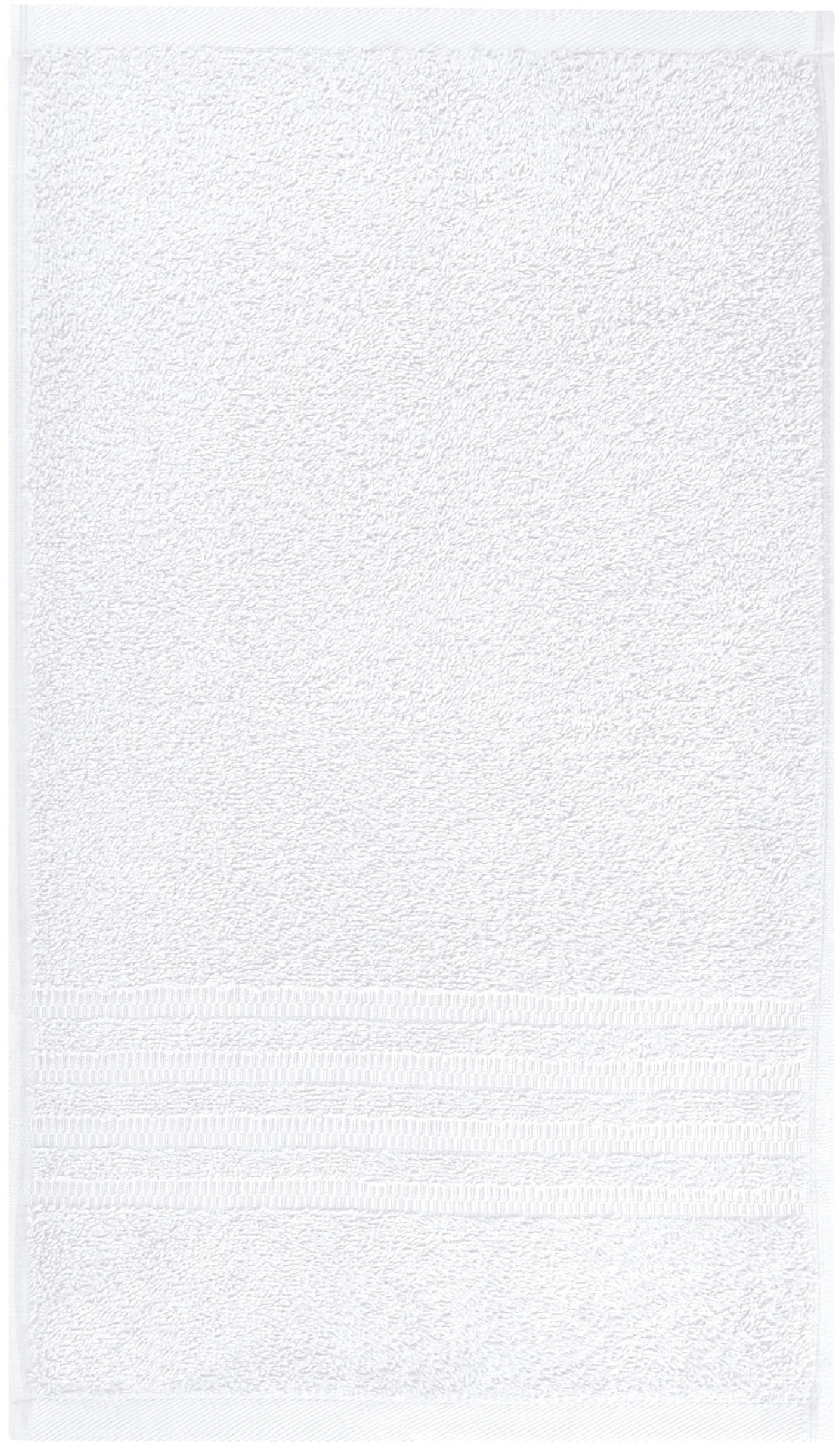 Schiesser Gästehandtücher »Milano aus 100% Baumwolle mit eleganter Bordüre in Hoch-Tief-Optik«, (Set, 5 St., 5er Set Gästehandtücher 30 x 50 cm), Made in Green