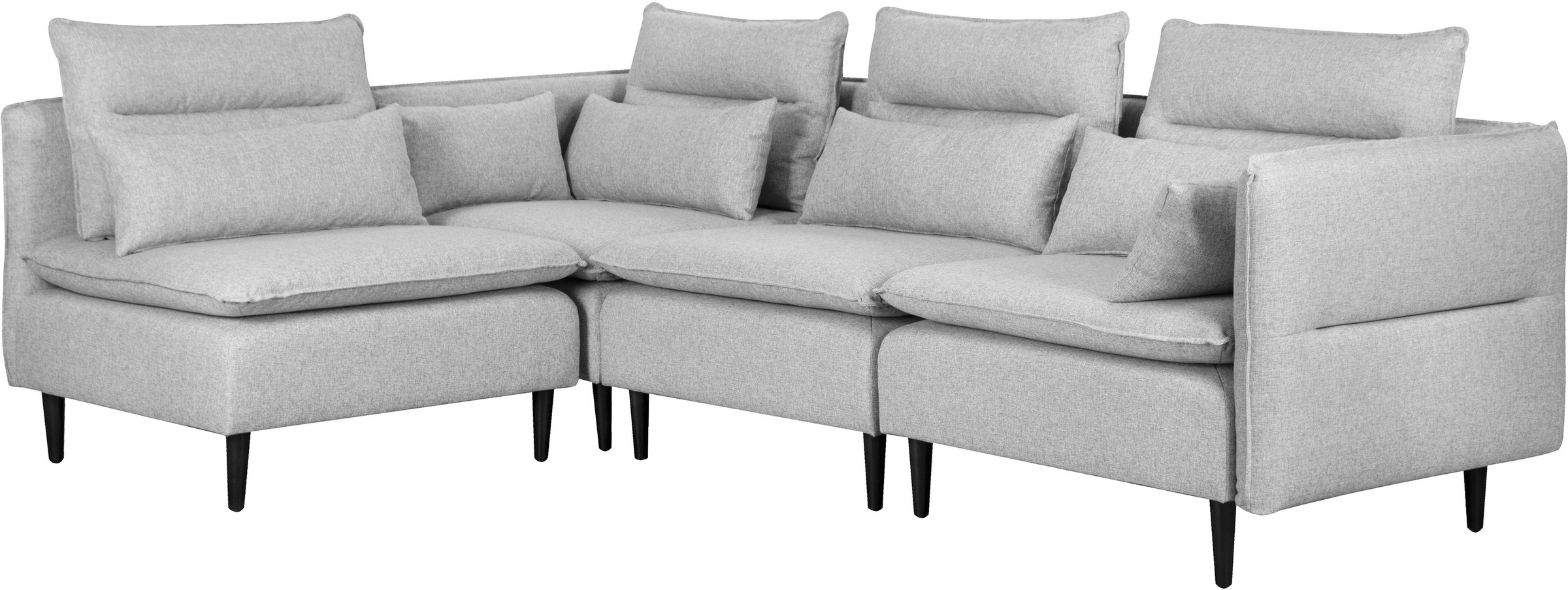 andas Ecksofa »ALVIK L-Form«, zusammengesetzt aus Modulen, erweiterbar mit Modulen der Serie