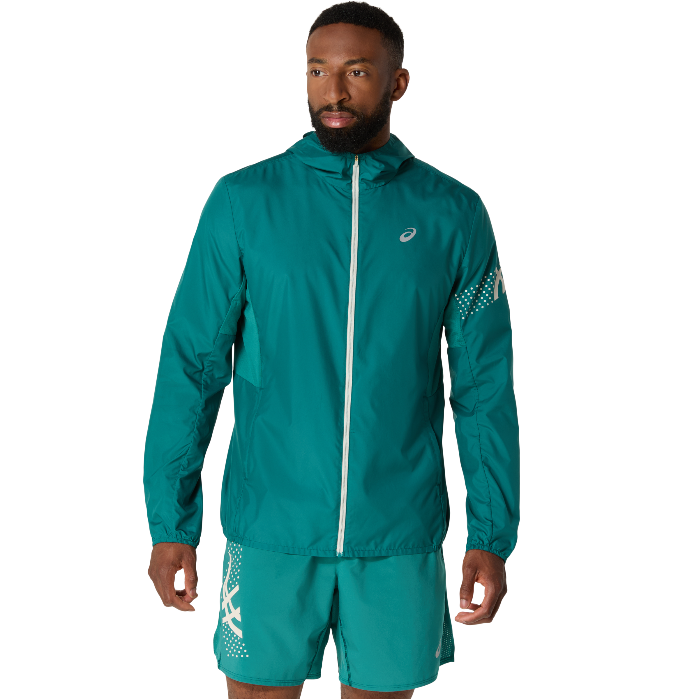 Asics Laufjacke »ASICS ICON JACKET«, mit Kapuze