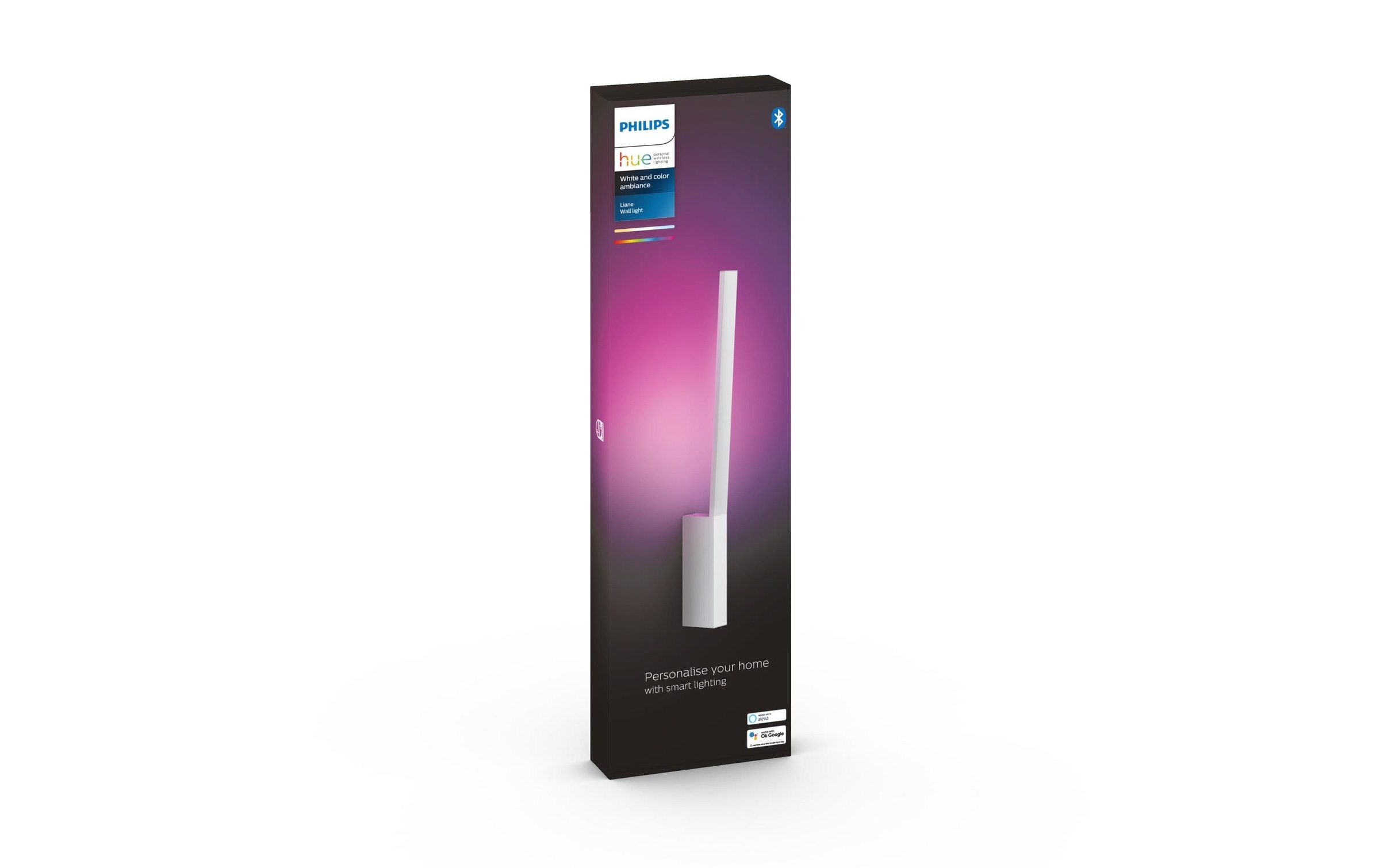 Philips Hue Wandleuchte »Philips Hue Wandleuchte White & Color« Kaltweiss Neutralweiss Warmweiss