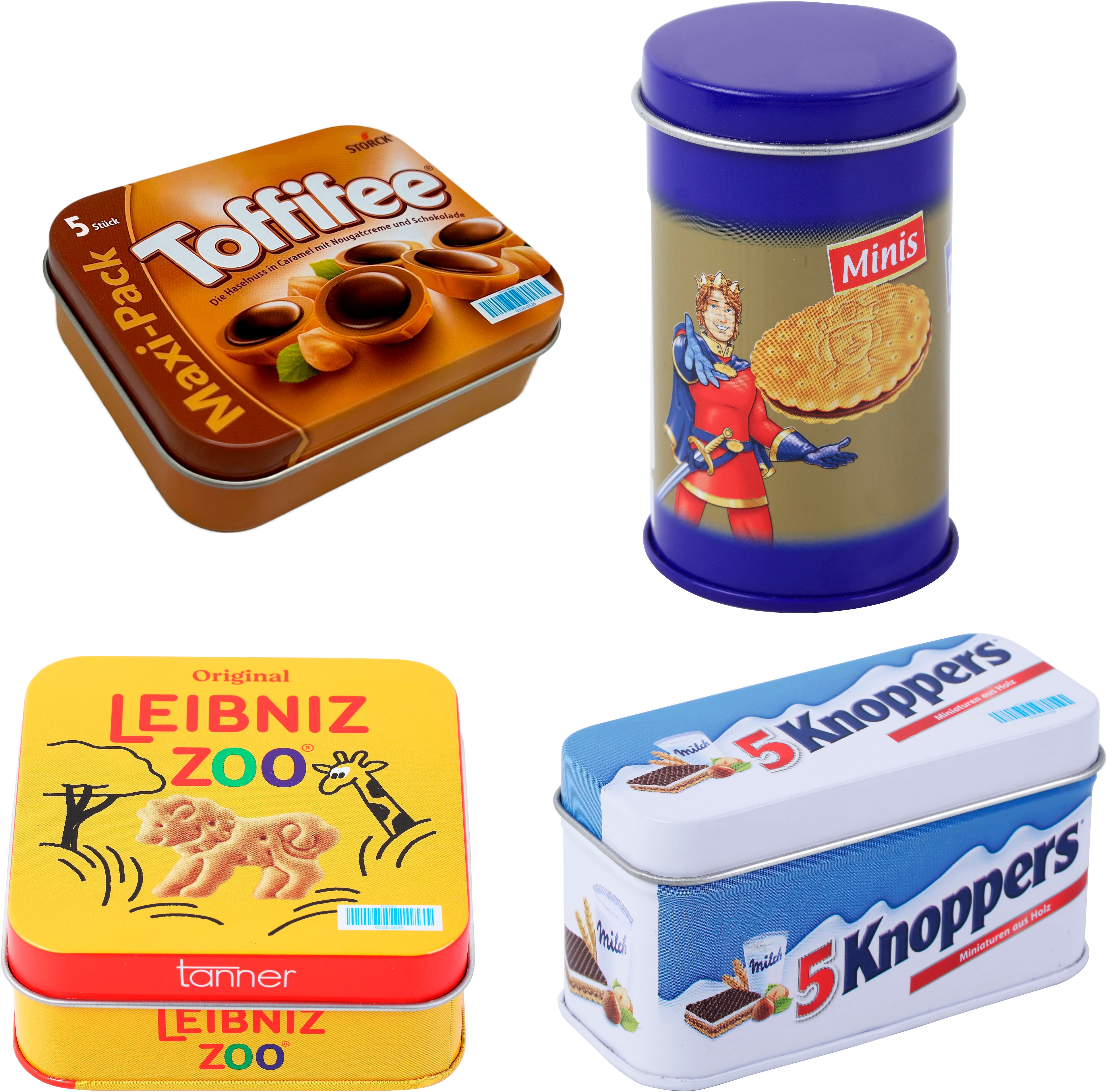 Tanner Kaufladensortiment "Nasch Set mit 4 verschiedenen Produkten" FSC - schützt Wald