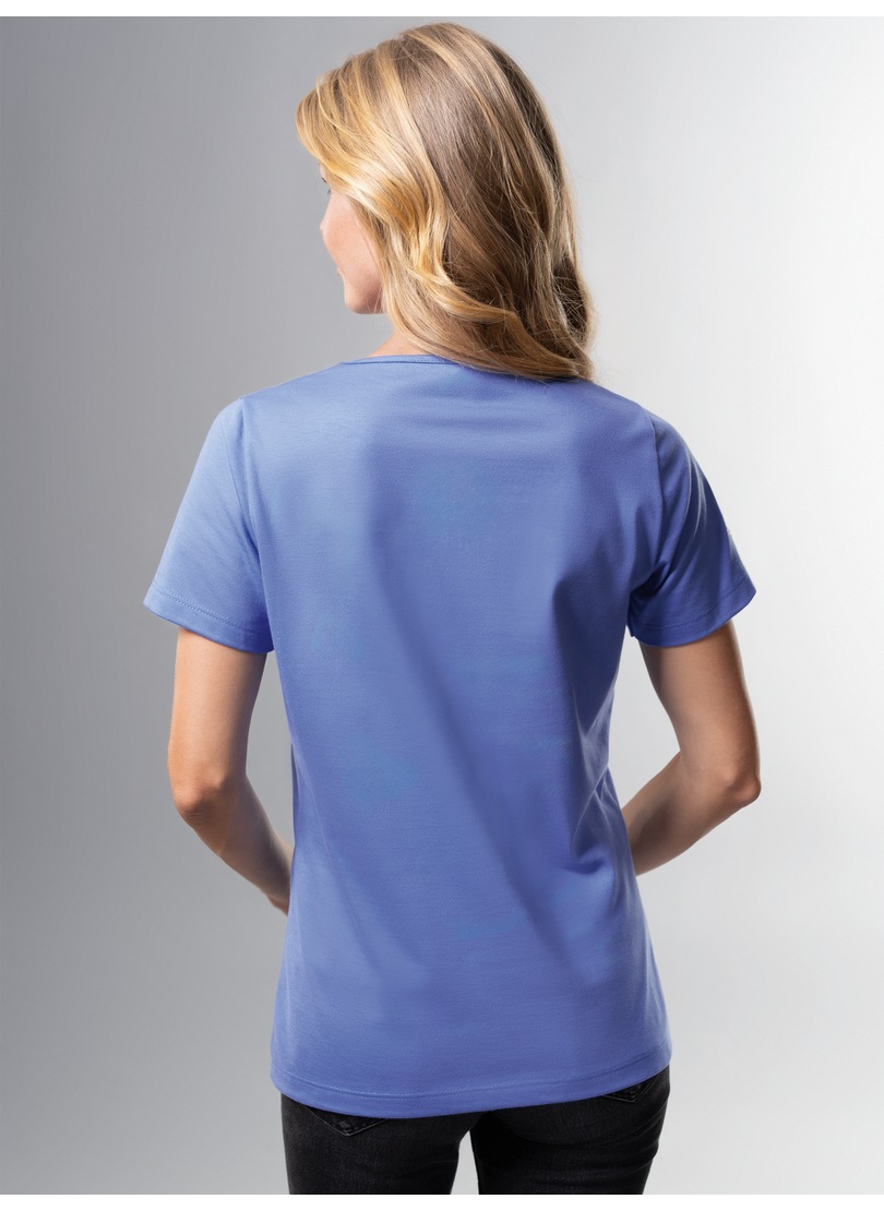 Trigema T-Shirt »TRIGEMA T-Shirt DELUXE bestellen Schweiz mit Baumwolle Kristallsteinen« Jelmoli-Versand online bei