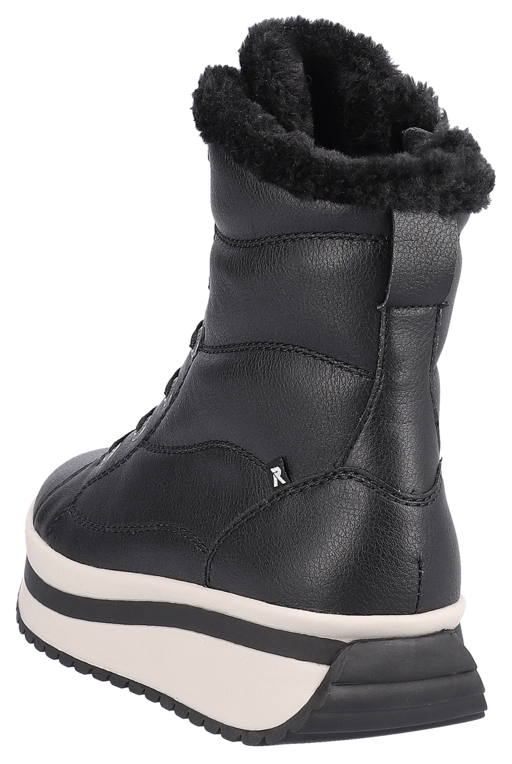 Rieker EVOLUTION Winterboots, Schnürboots, Stiefelette mit praktischem Innenreissverschluss