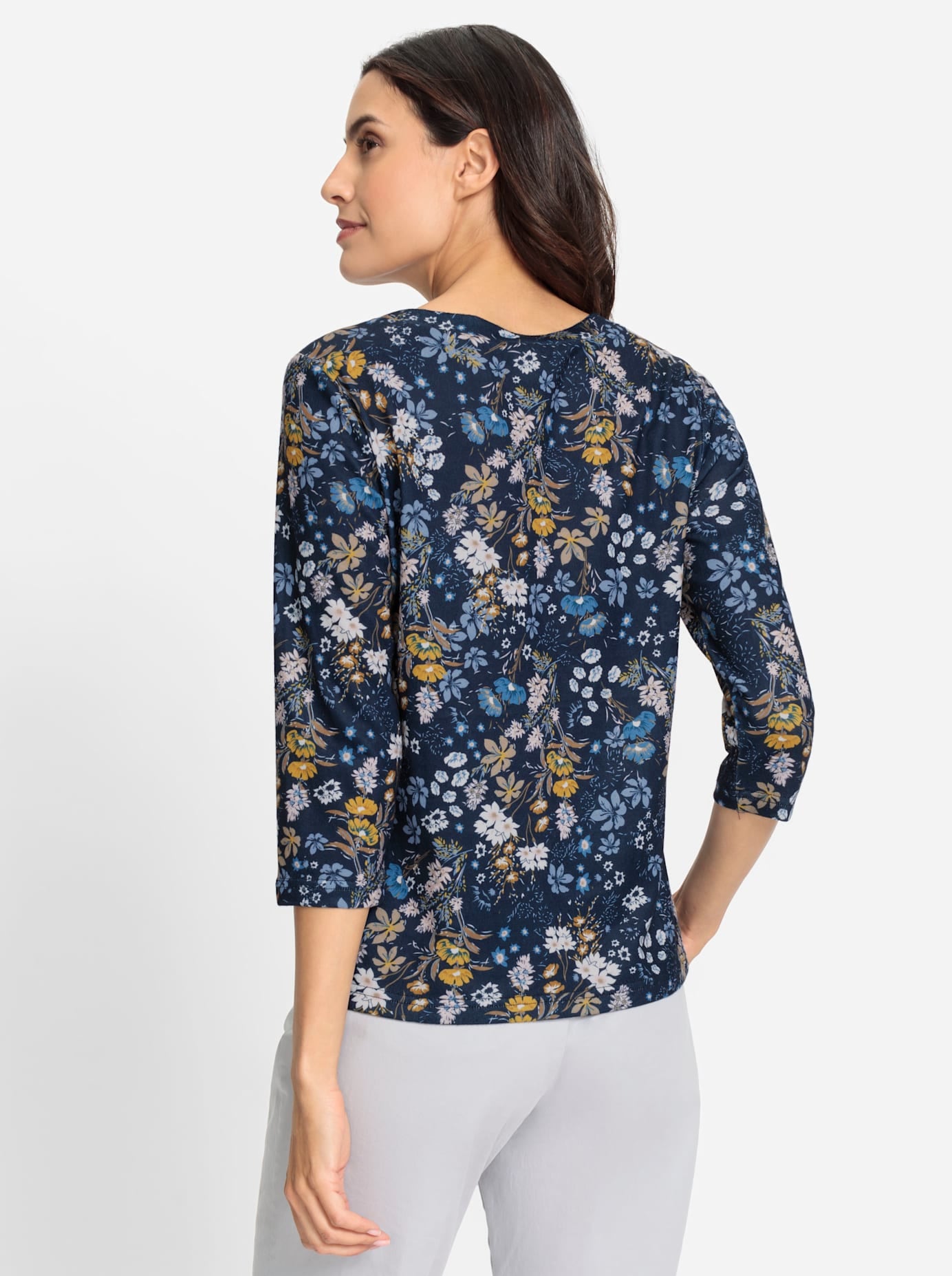 Inspirationen Print-Shirt »Druck-Shirt«, (1 tlg.)